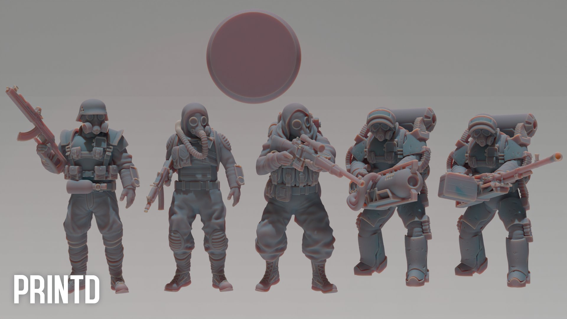 After the Fall Part 3 - Modern Warfare Wargame Resin Models Zona Alpha Zona Alpha product image (2)