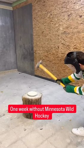 It's been one week without Minnesota Wild hockey...

#minnesotawild #minnesota #nhl