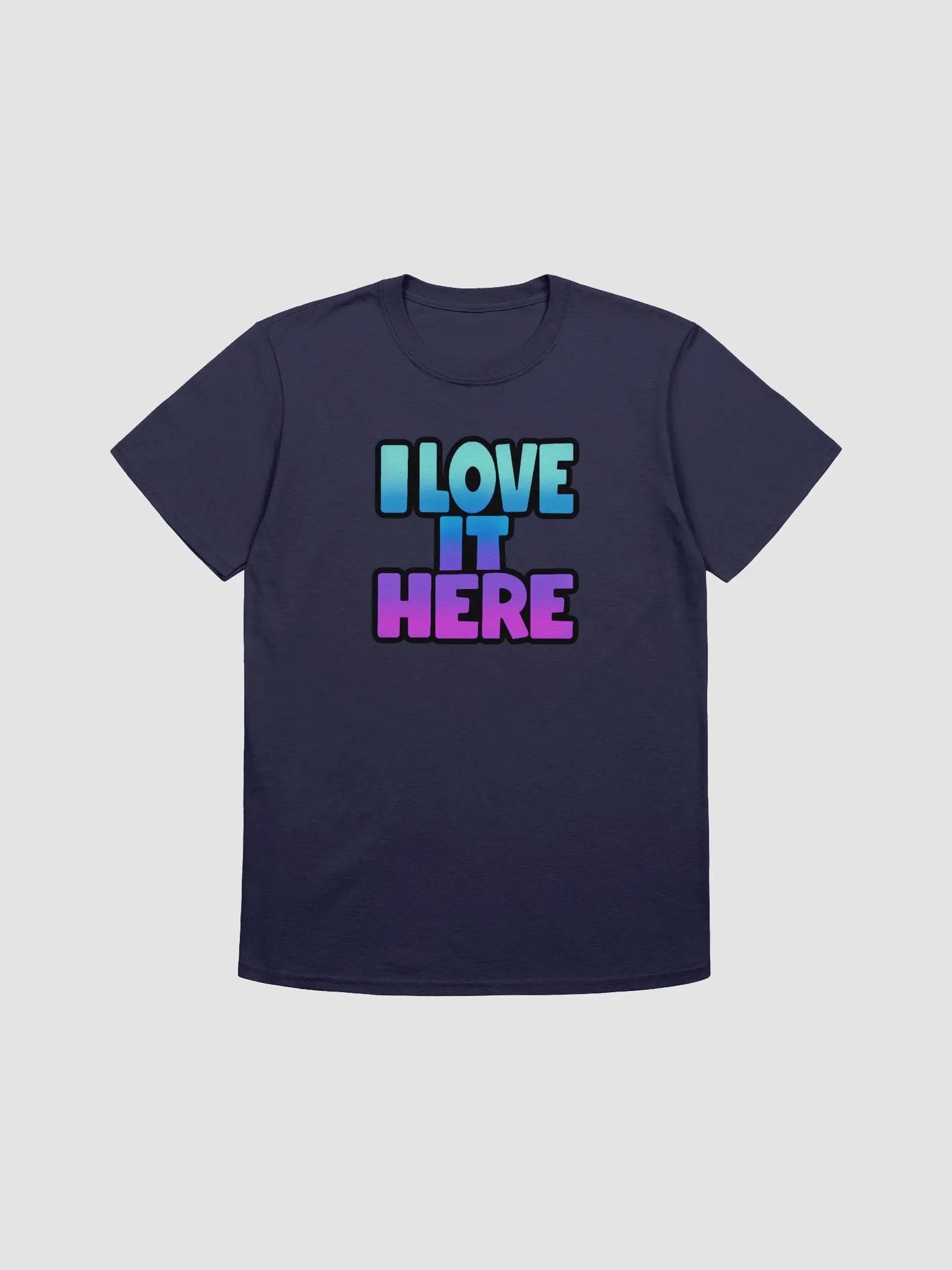 I LOVE IT HERE SOFT-STYLE T-SHIRT product image (1)