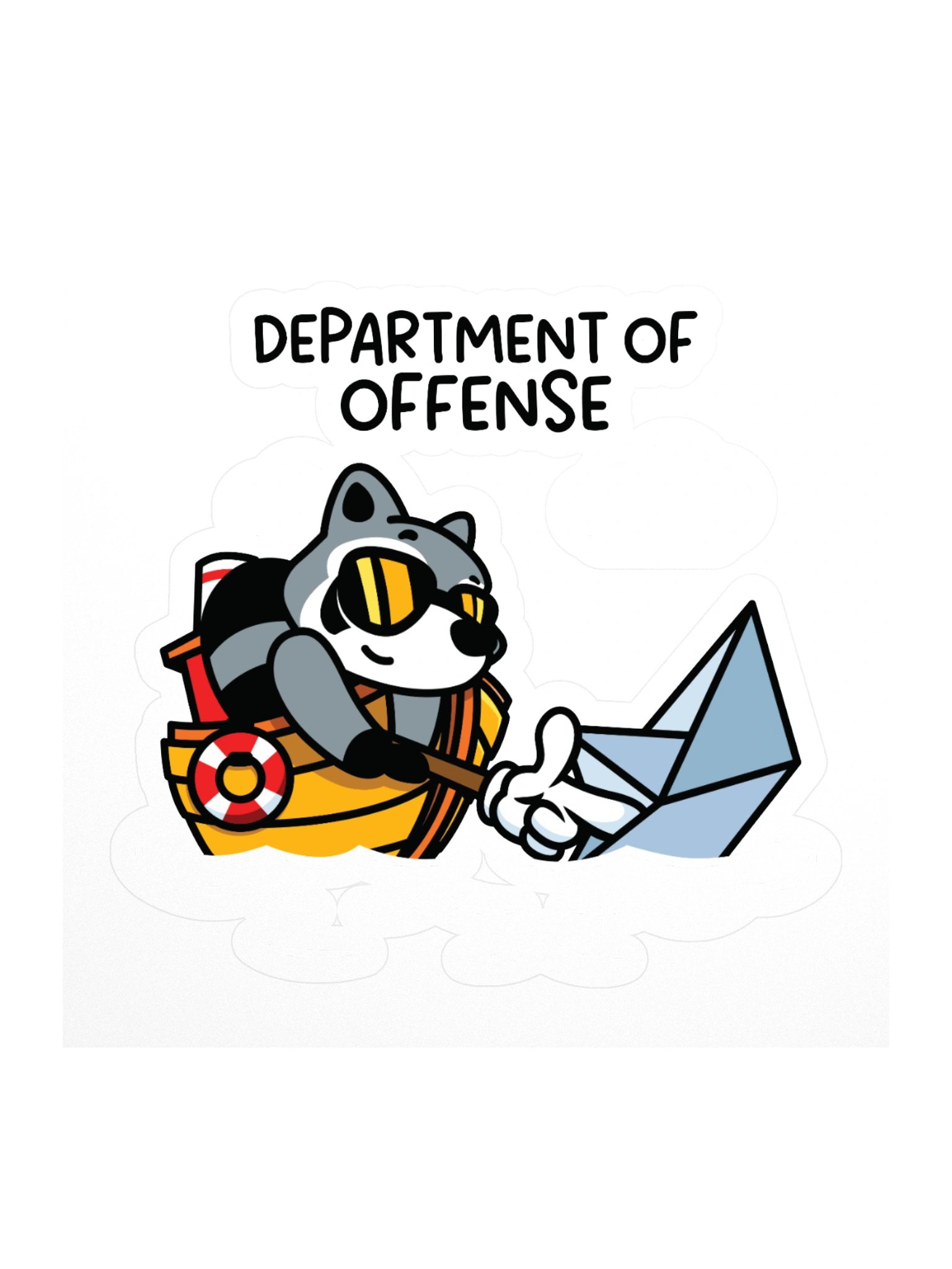 Department of Offense Sticker product image (1)
