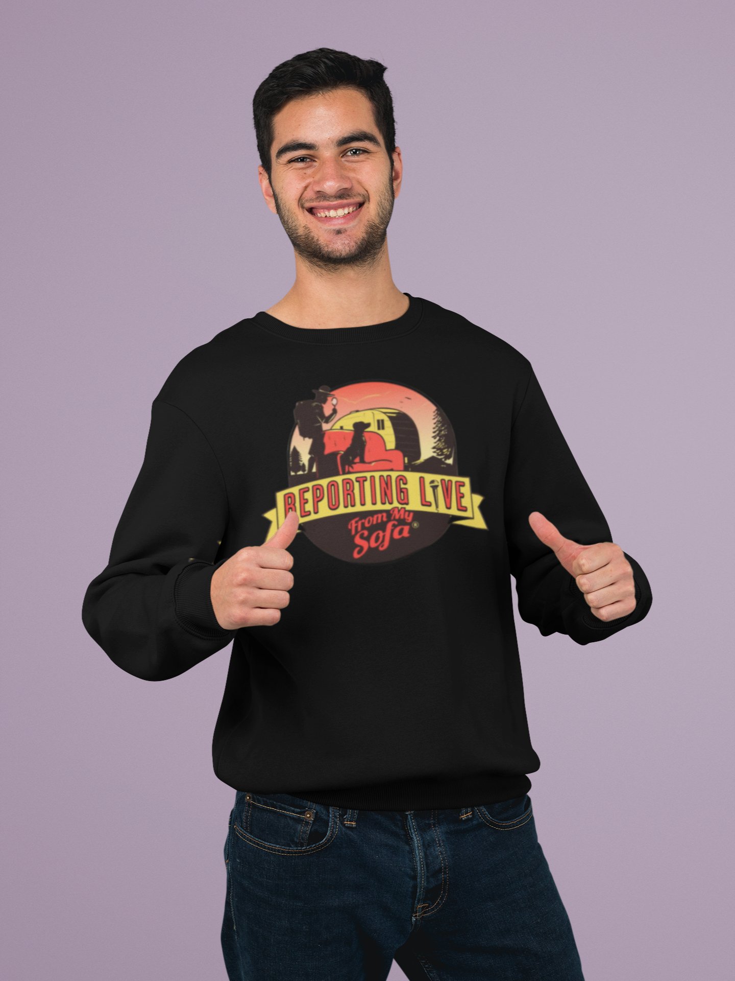 Shocking Live Trial “Cringe Binge” Crewneck Sweatshirt product image (6)