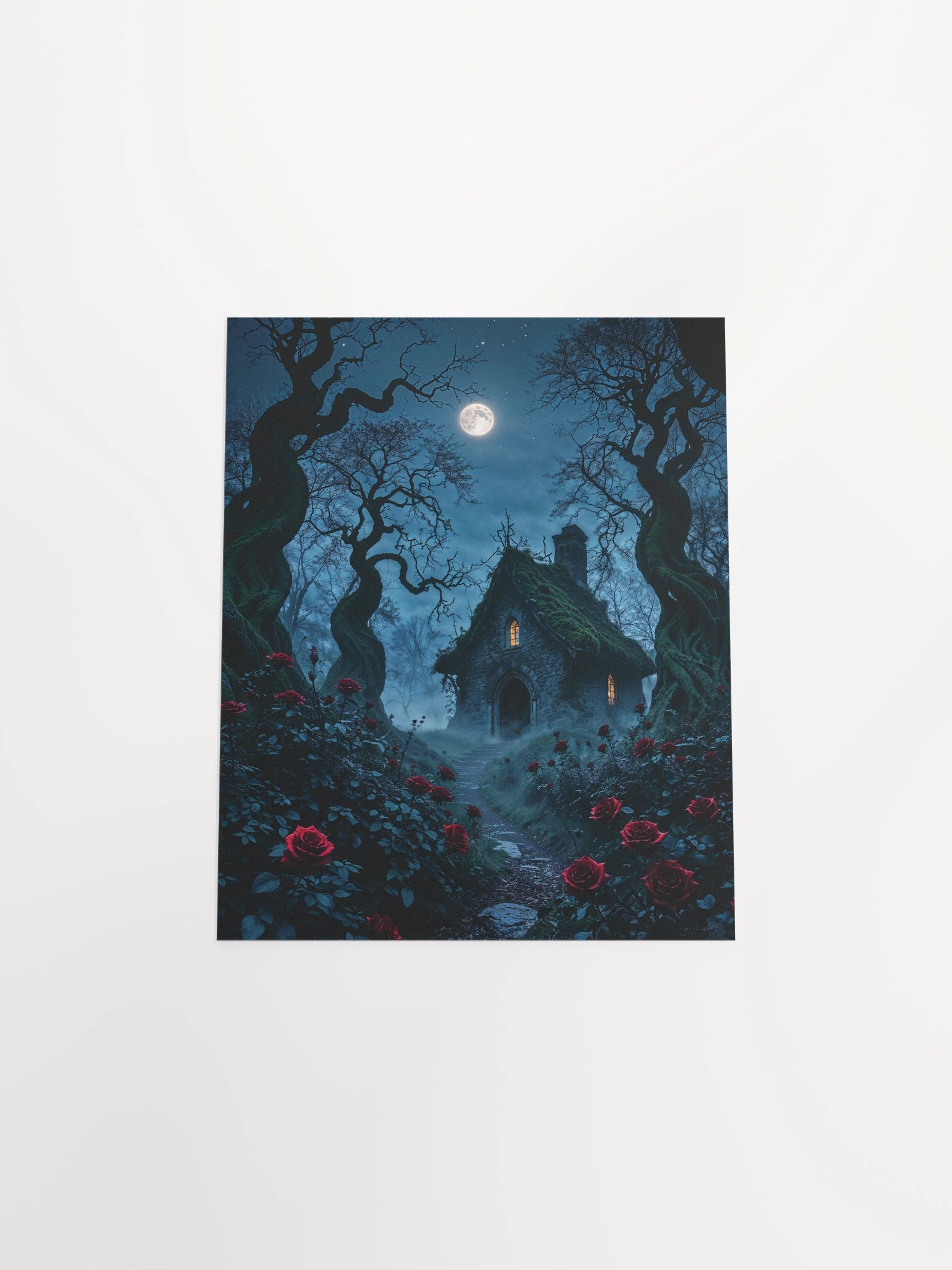 The Cottage Beneath the Moon Matte Poster product image (43)