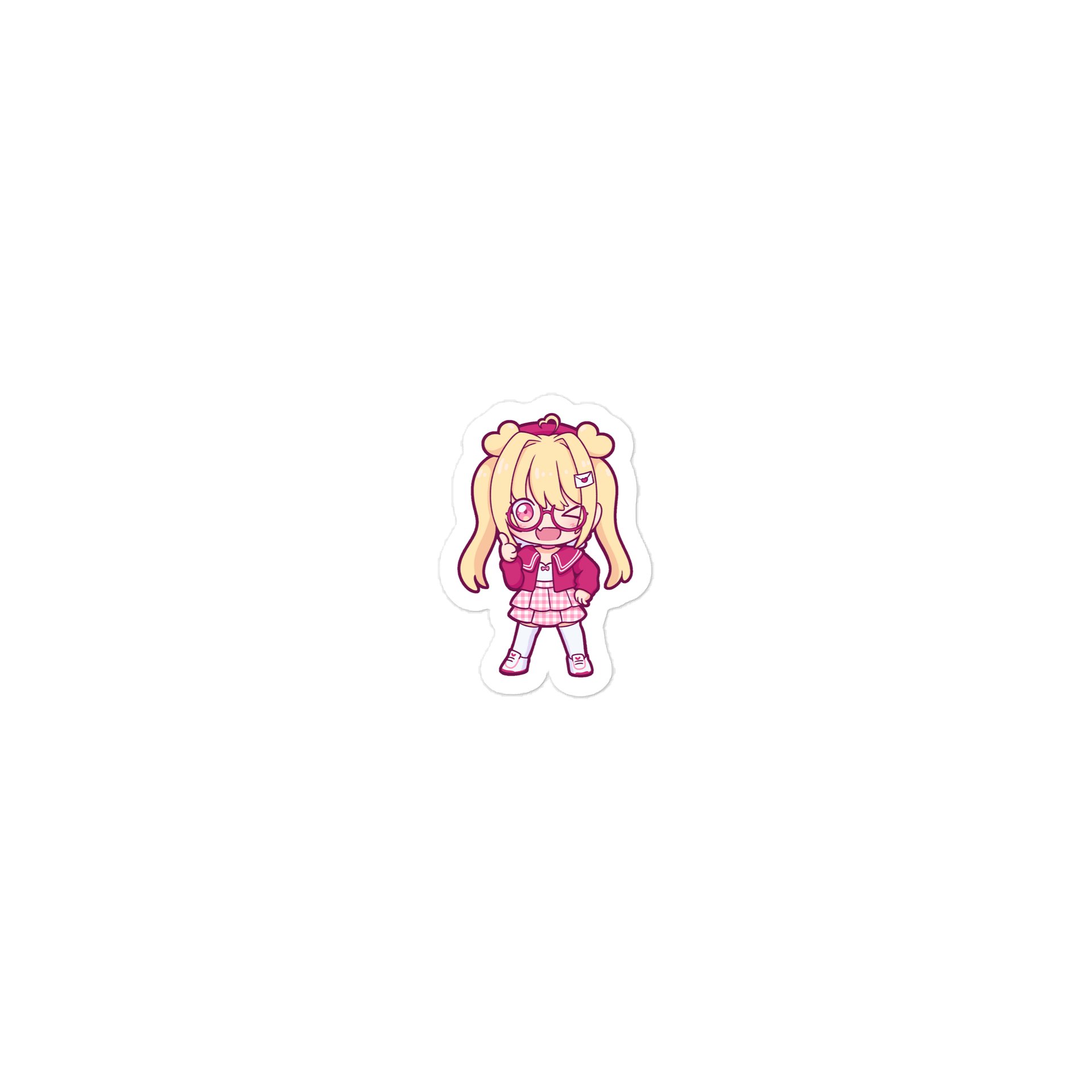 shyfruits vinyl die-cut sticker - thumbs up! product image (1)