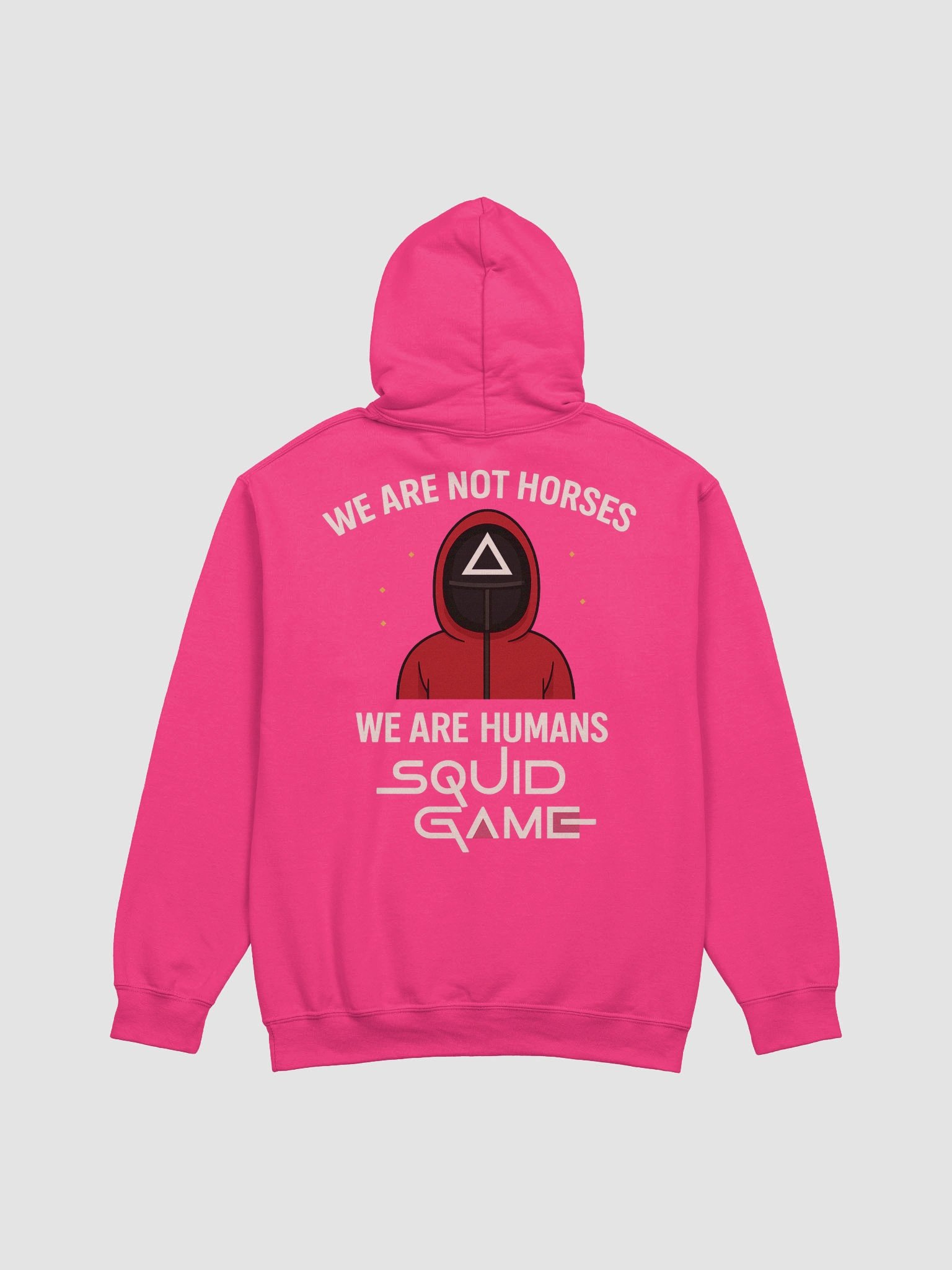 We Are Not Horses | Player 456 Merch Hoodie product image (3)