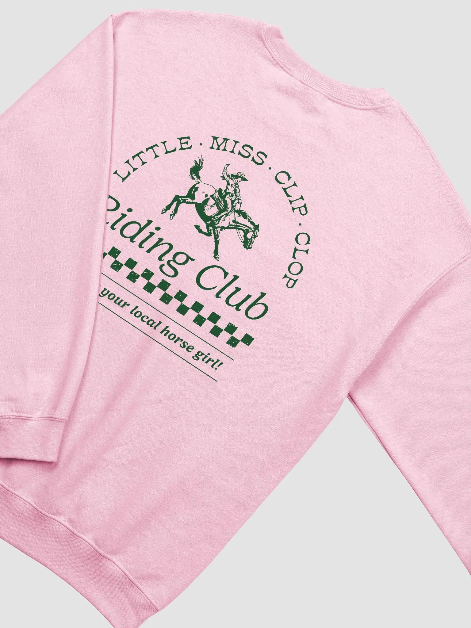 LMCC riding club printed crewneck product image (1)