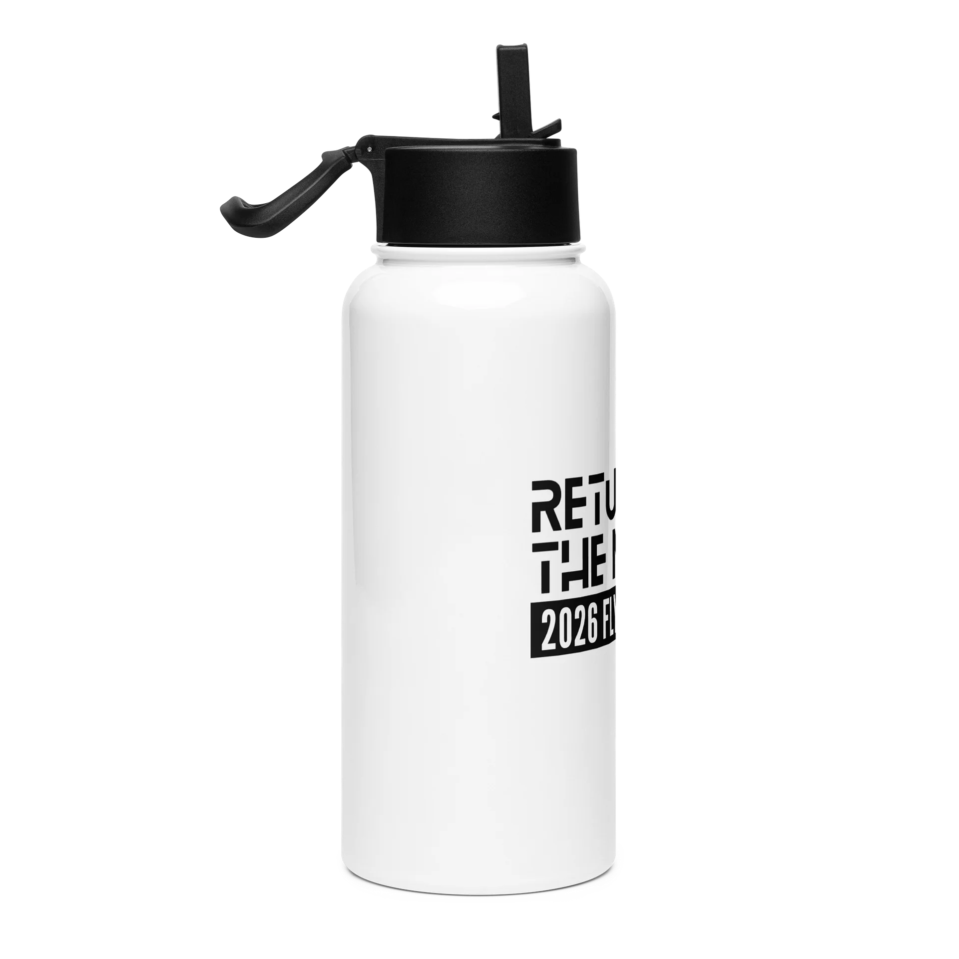 Mission to the Moon Water Bottle April 1 2026, USA Astronaut Stainless Steel Bottle 32oz product image (4)