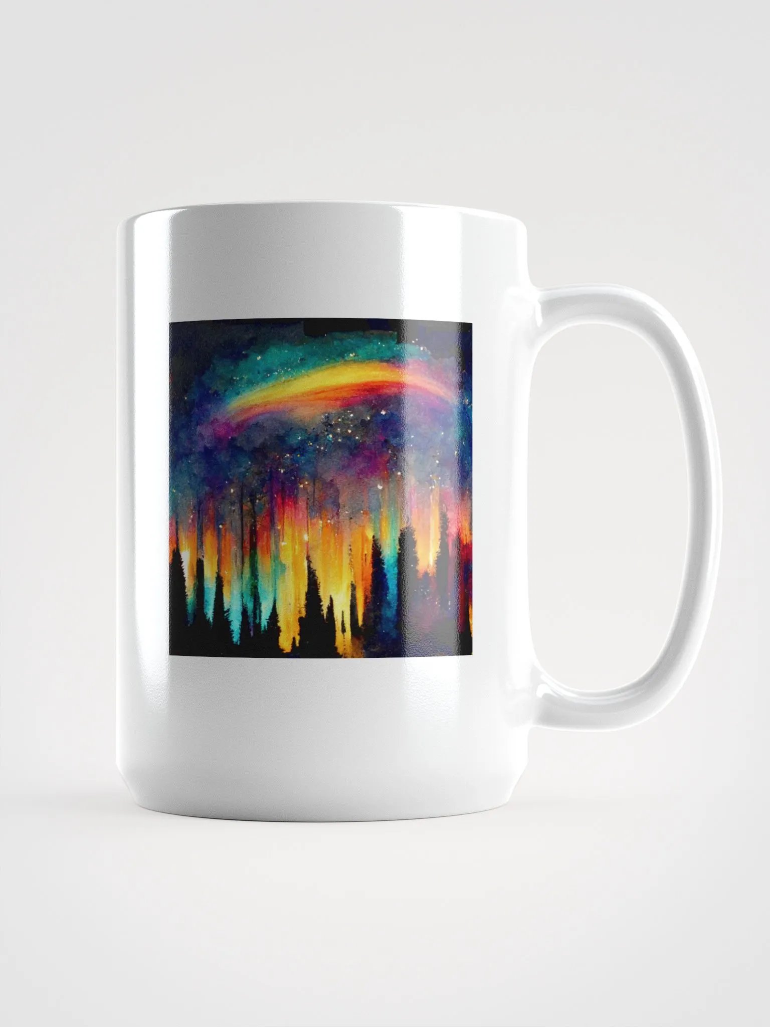 Aurora Borealis Pine Mug product image (1)