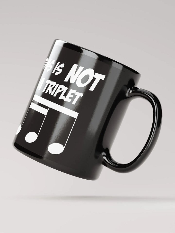 Triplet mug (white text) product image (2)