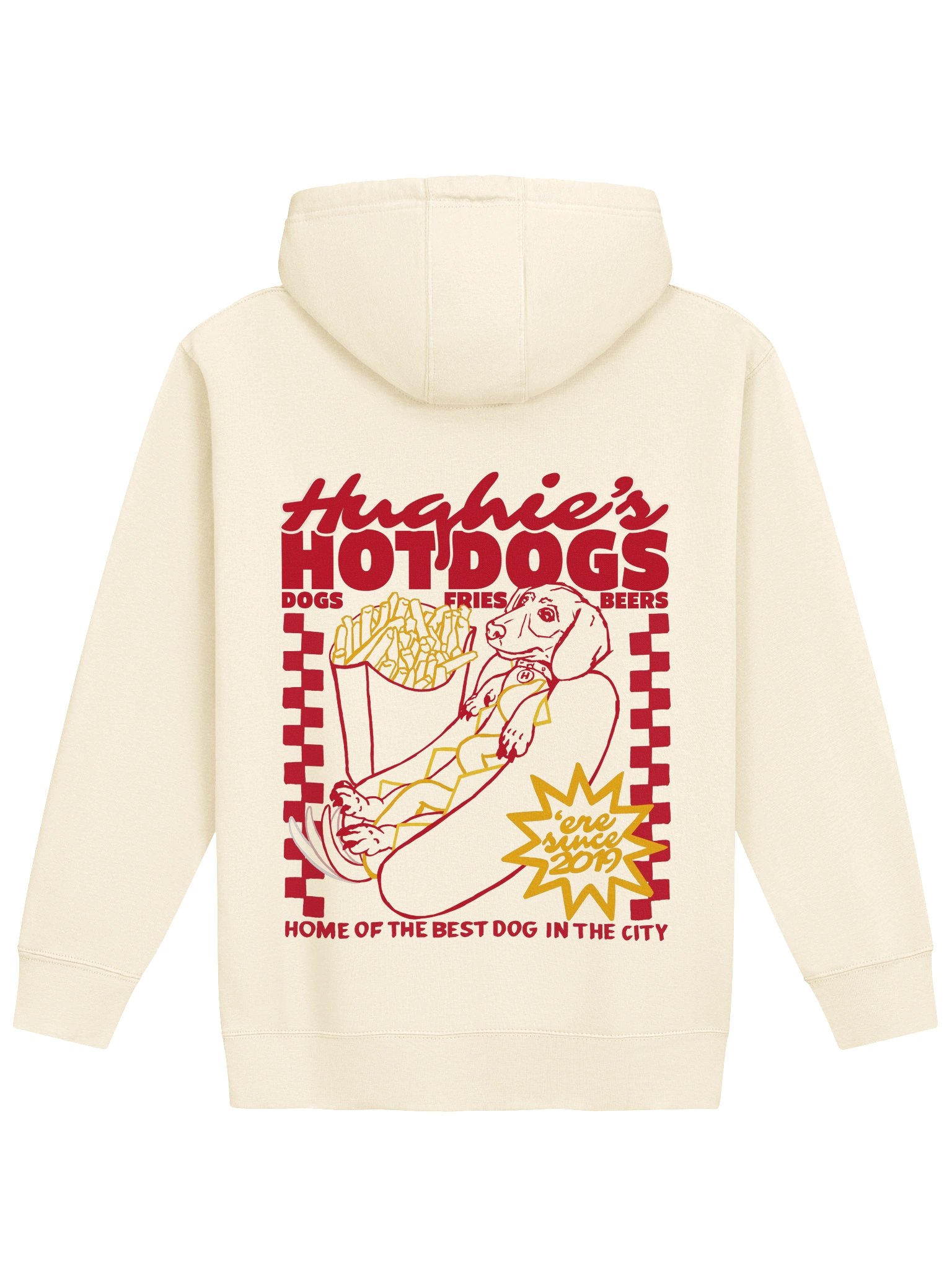Hughie’s Hot Dogs Hoodie! product image (1)