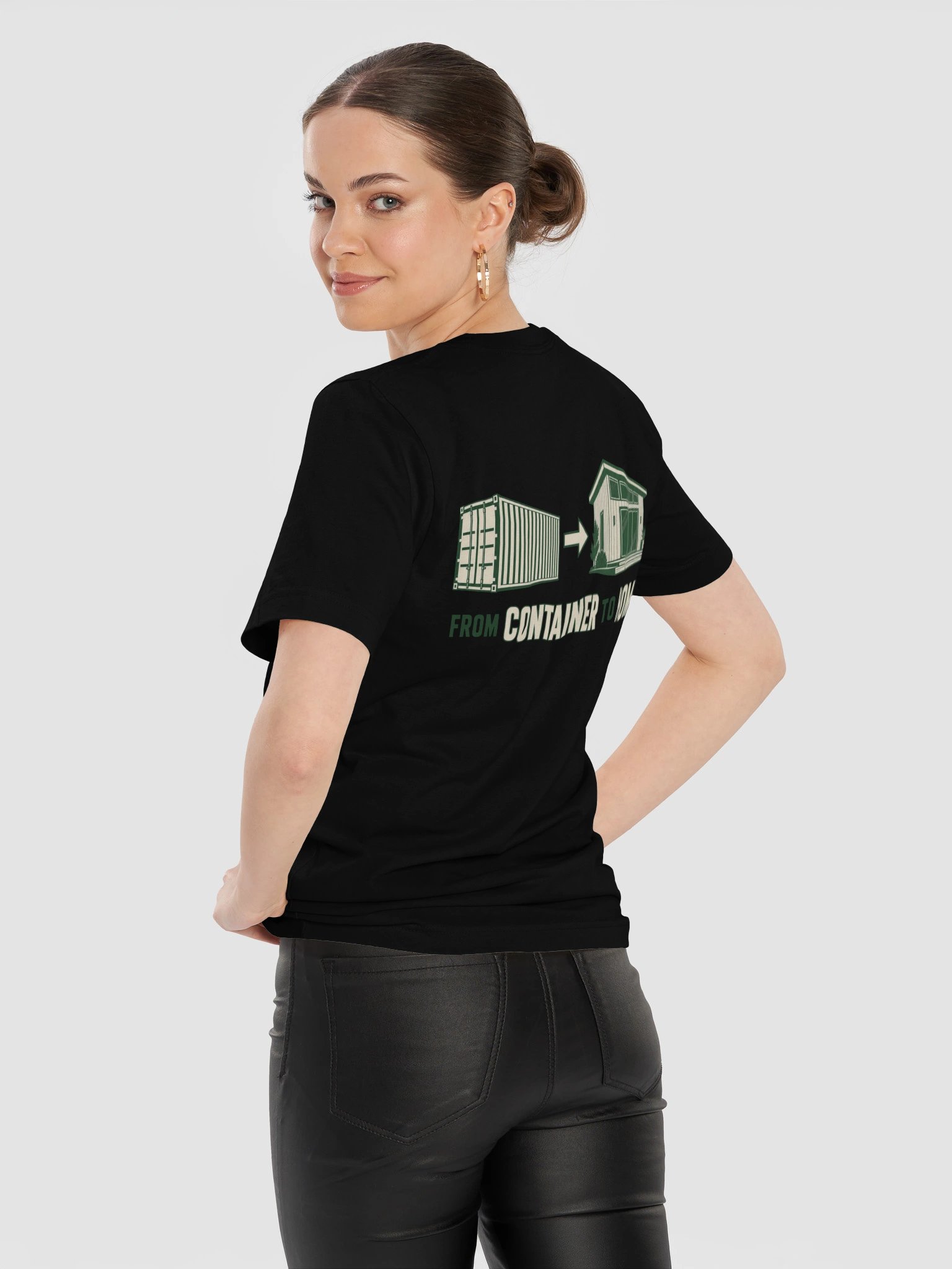 Minimal Black Logo Tee by Charlie Vargas product image (127)