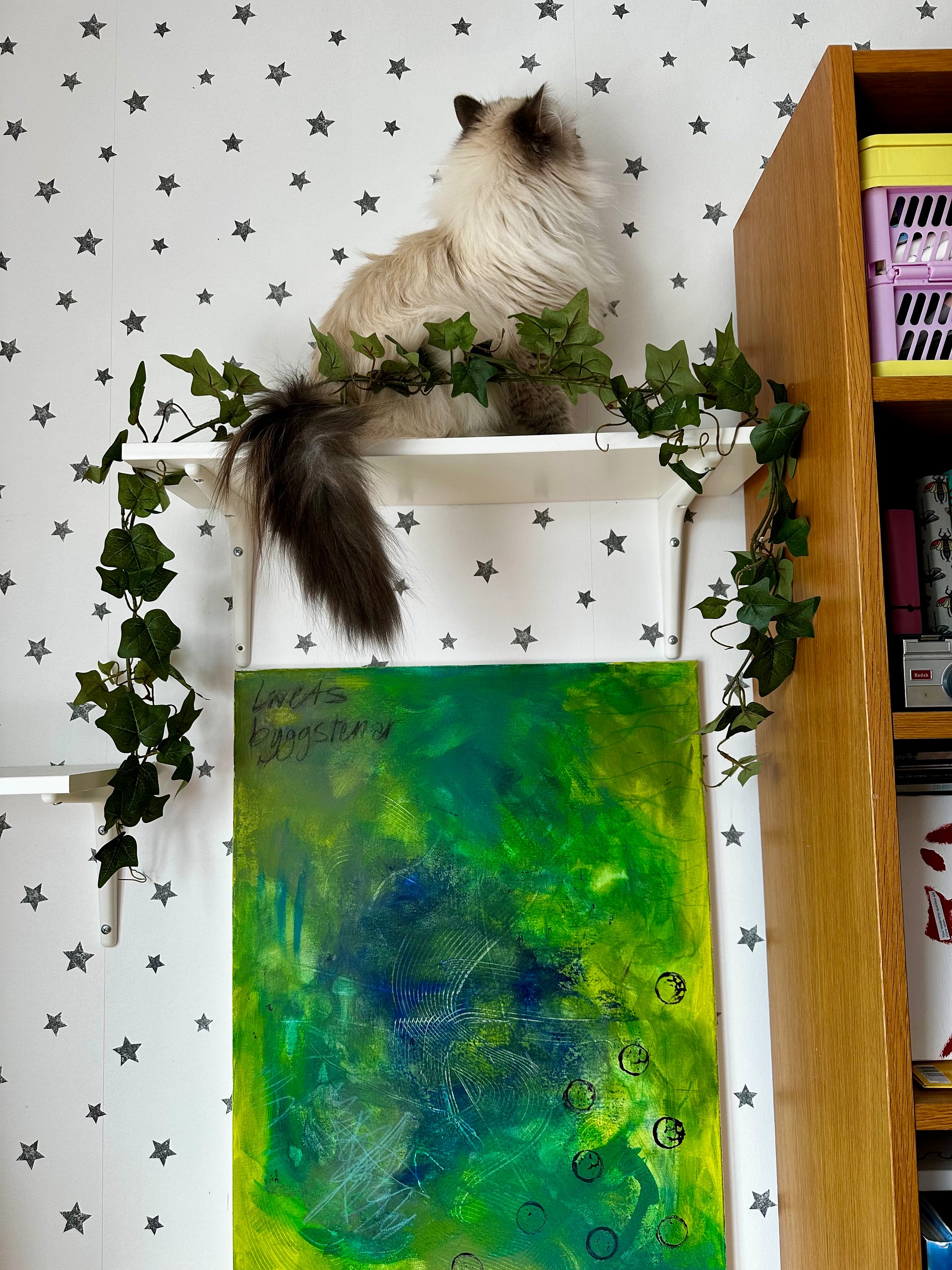 'building blocks of life’ acrylic on canvas original painting product image (2)