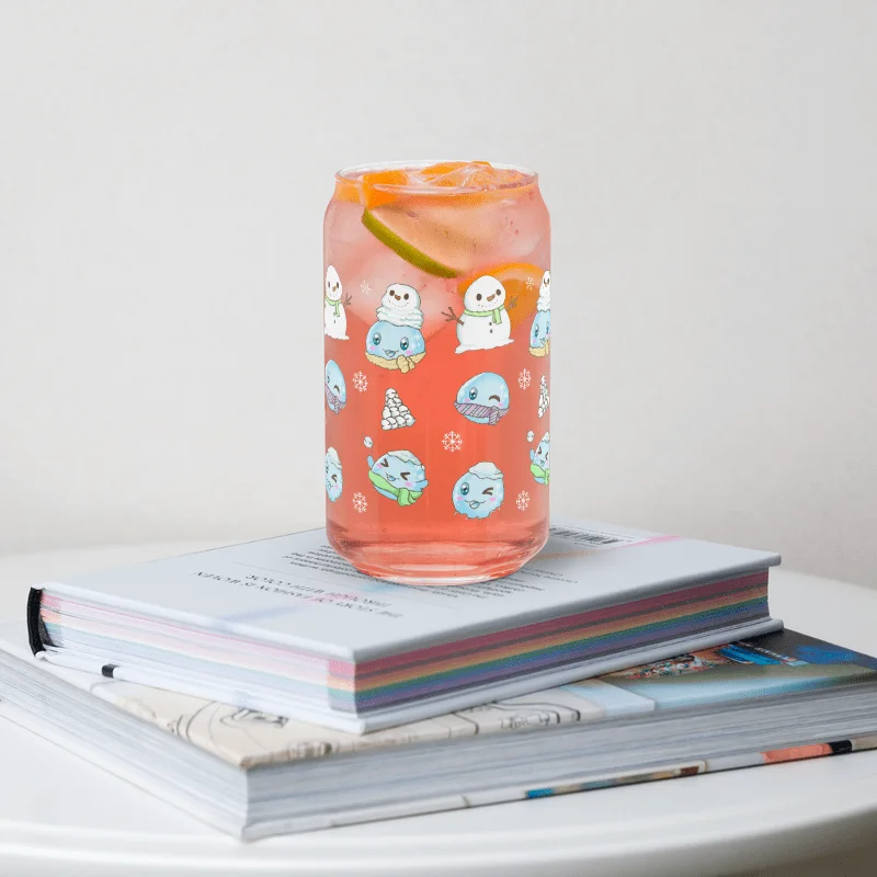 Snow Slime Can-Shaped Glass product image (3)
