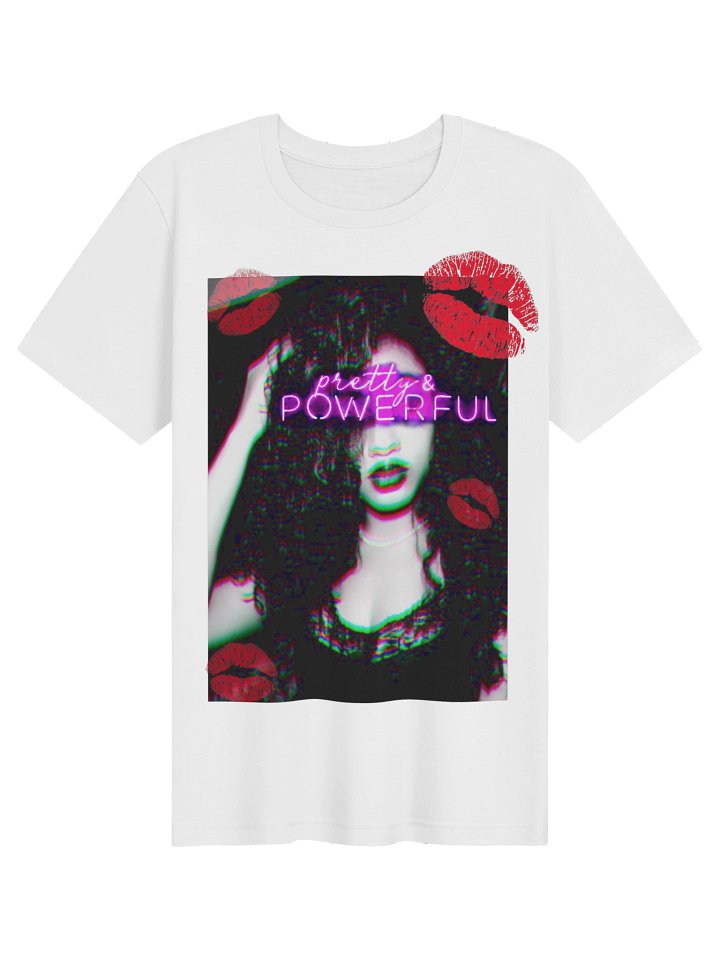 Pretty & Powerful Graphic Tshirt product image (31)