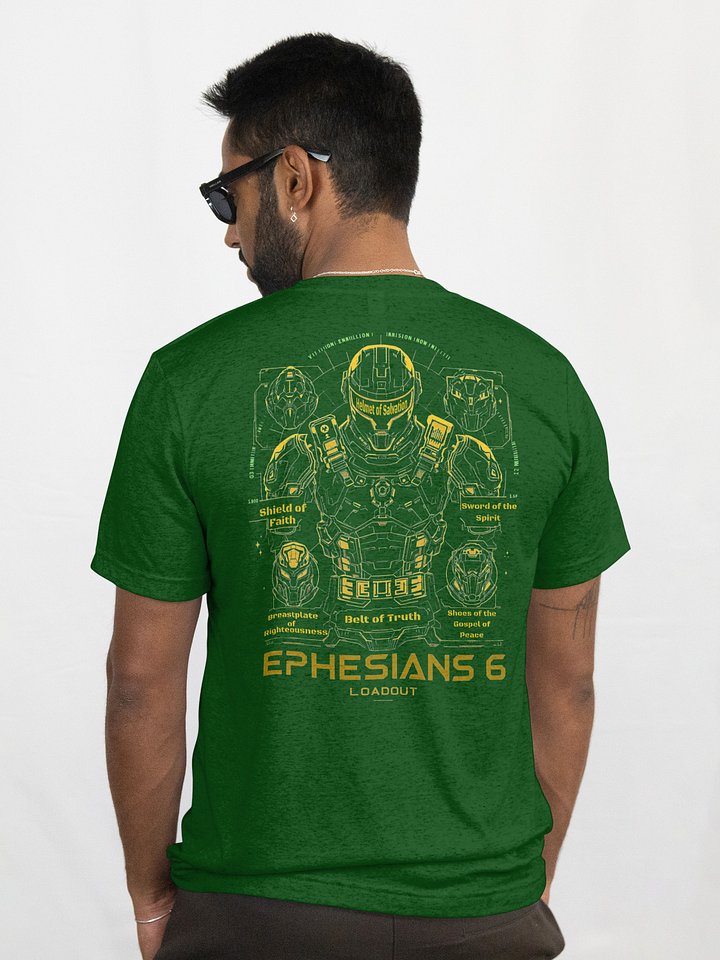 YHWH - “Ephesians 6 Loadout” Slim Fit T Shirt product image (7)