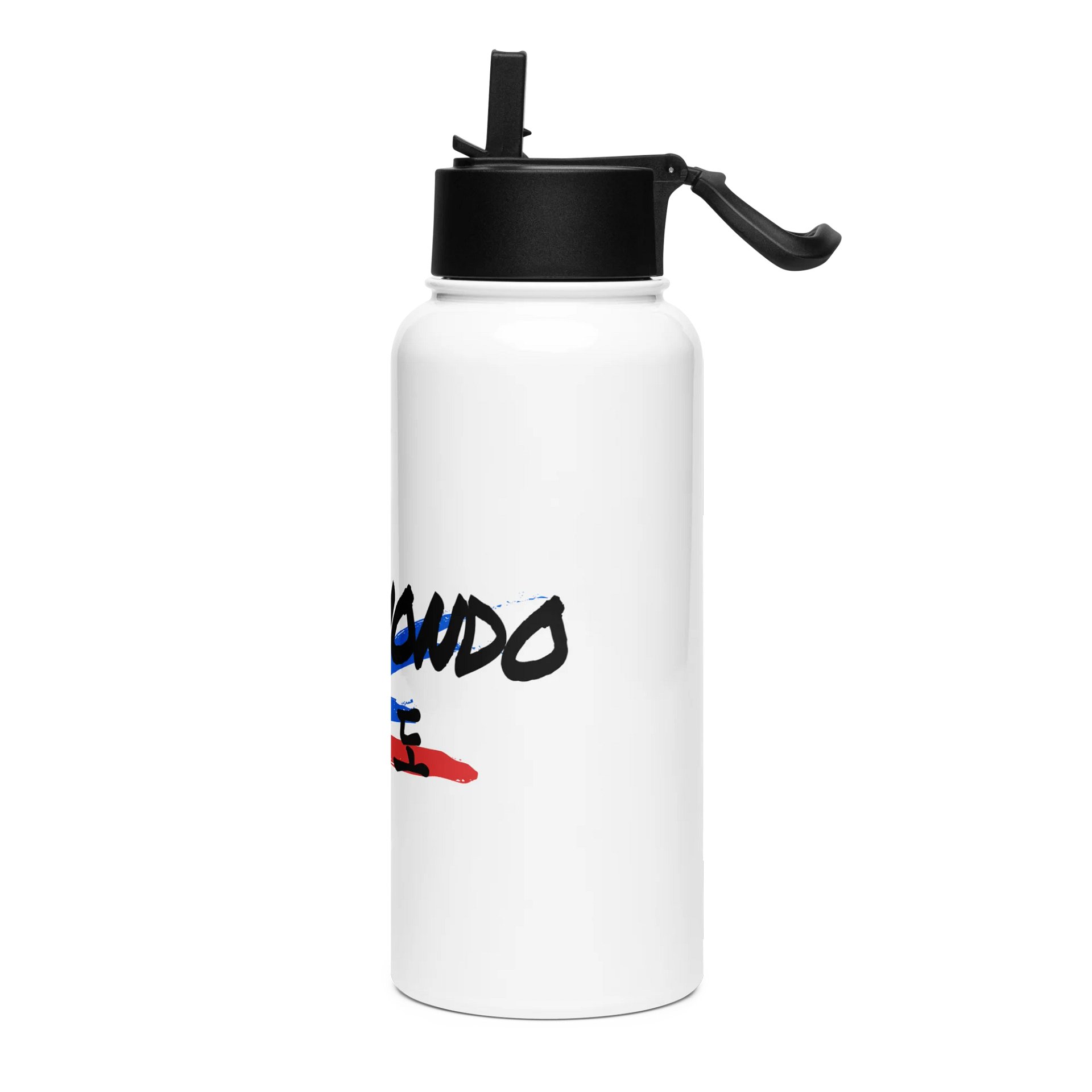 Taekwondo Red & Blue Stainless Steel Water Bottle product image (3)