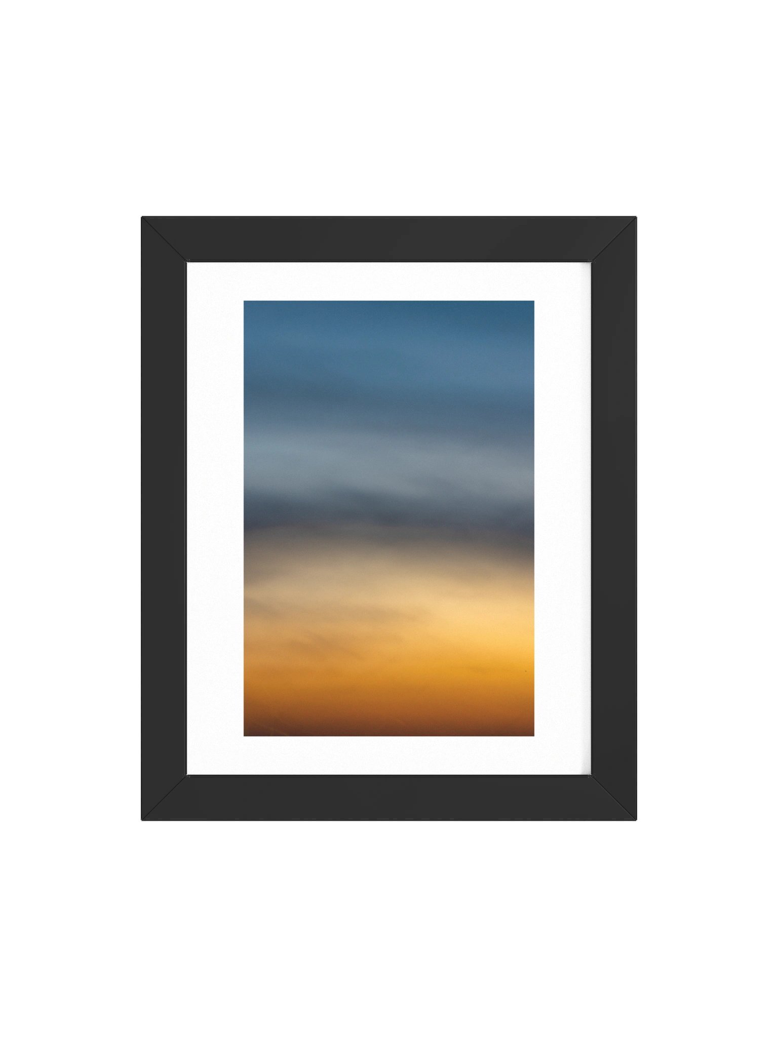 Abstract Sunset Sky Framed product image (24)
