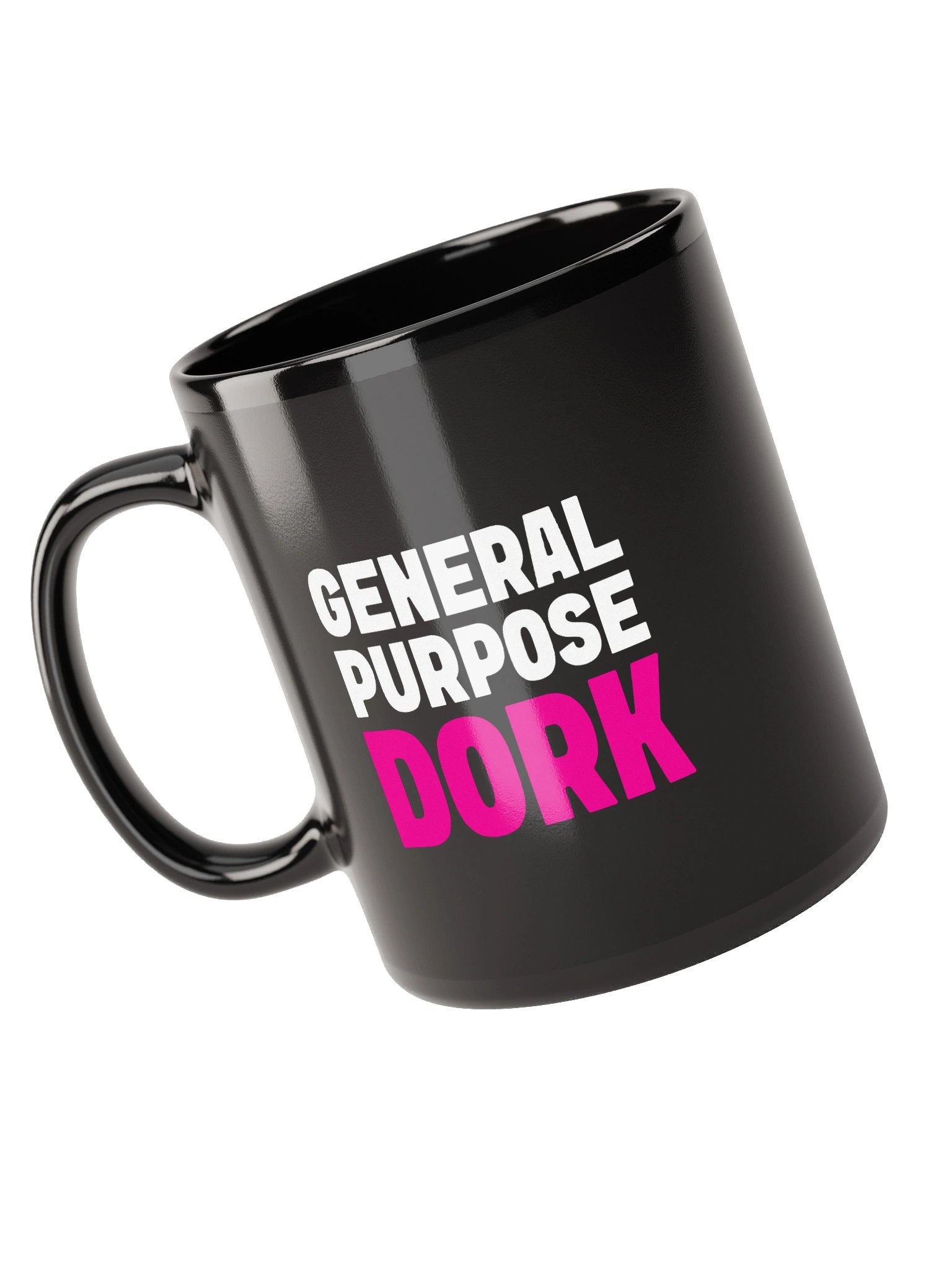 DORK Black Glossy Mug product image (9)