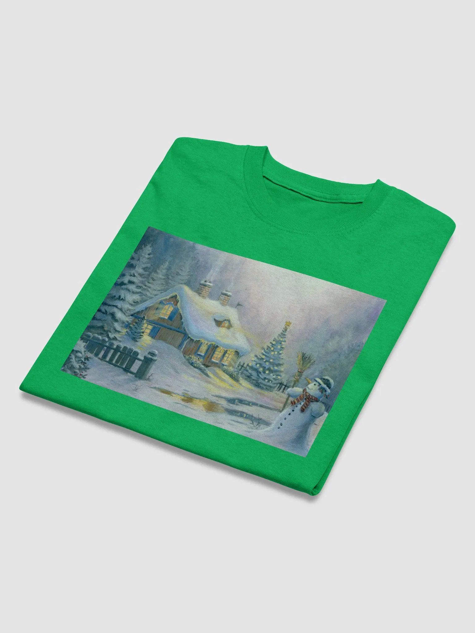"Winter Wonderland" Cozy T-Shirt product image (4)