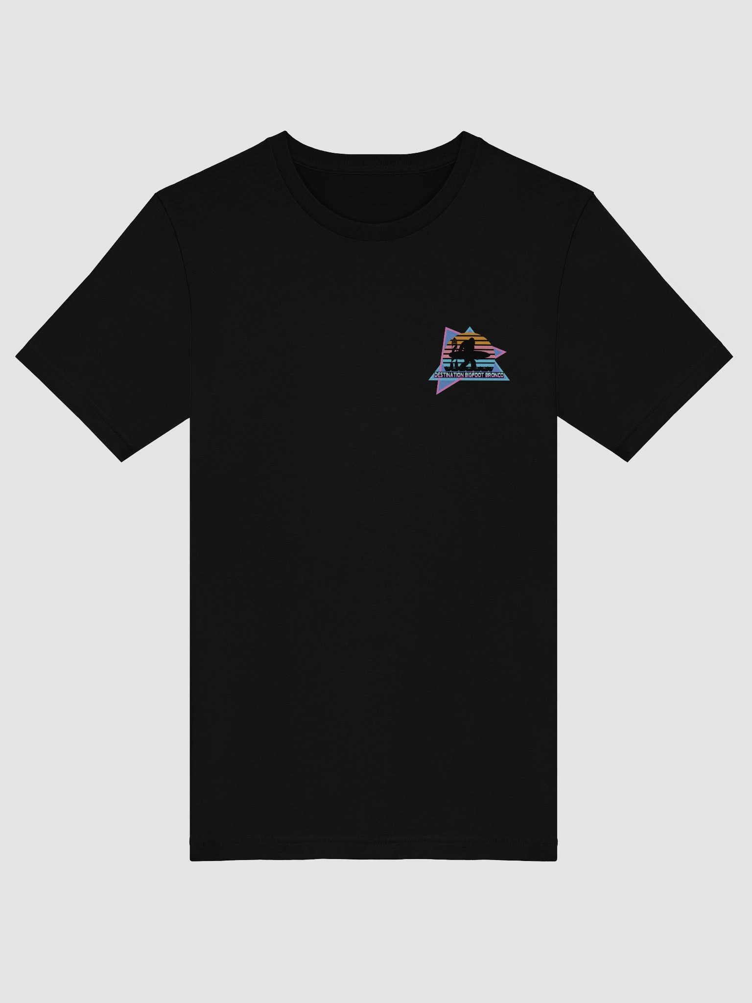 Destination Bigfoot Bronco Retro-Inspired T-Shirt (Black) product image (5)