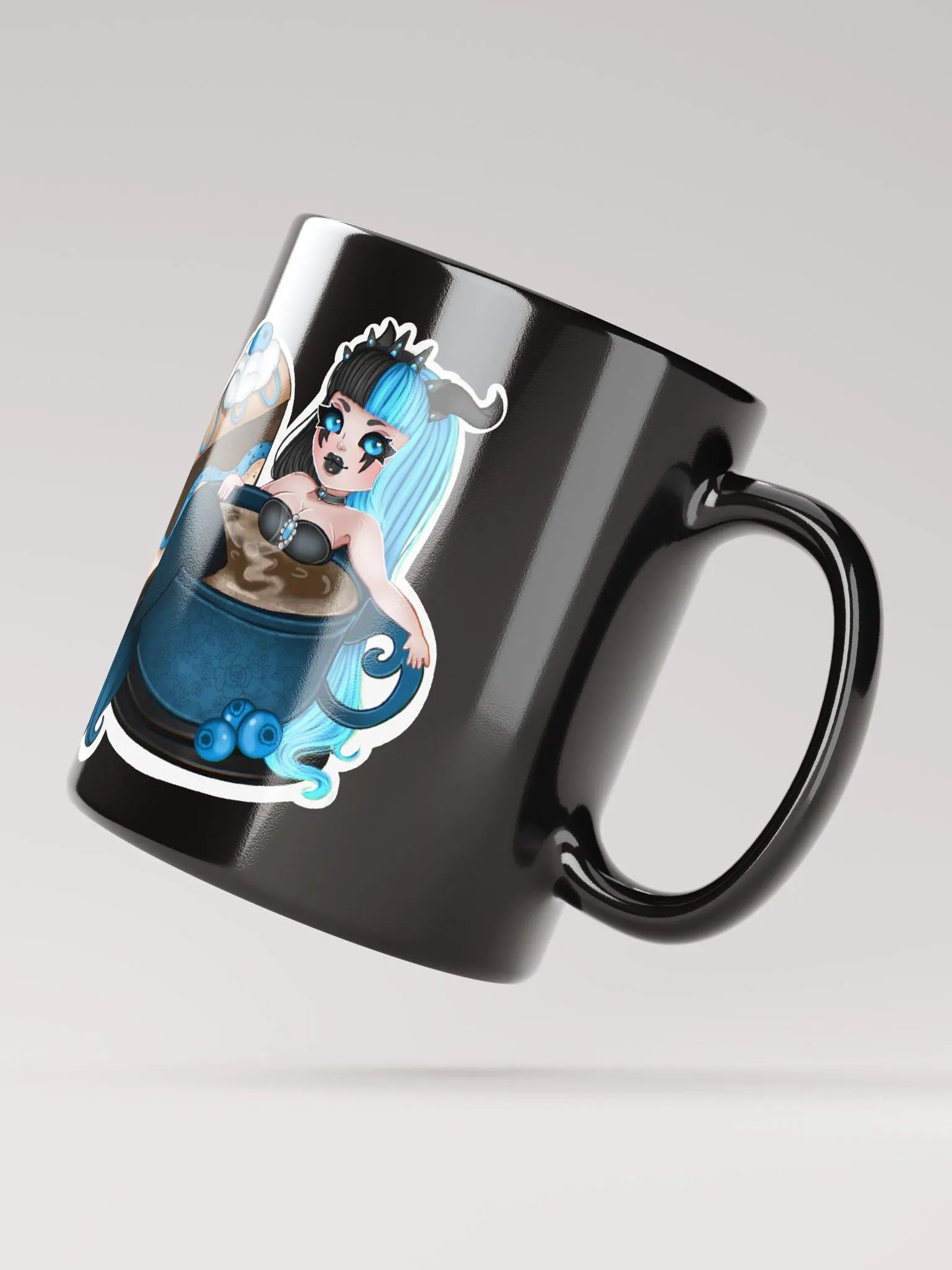 Blueberry Bites & Bitter Brews Mug product image (2)