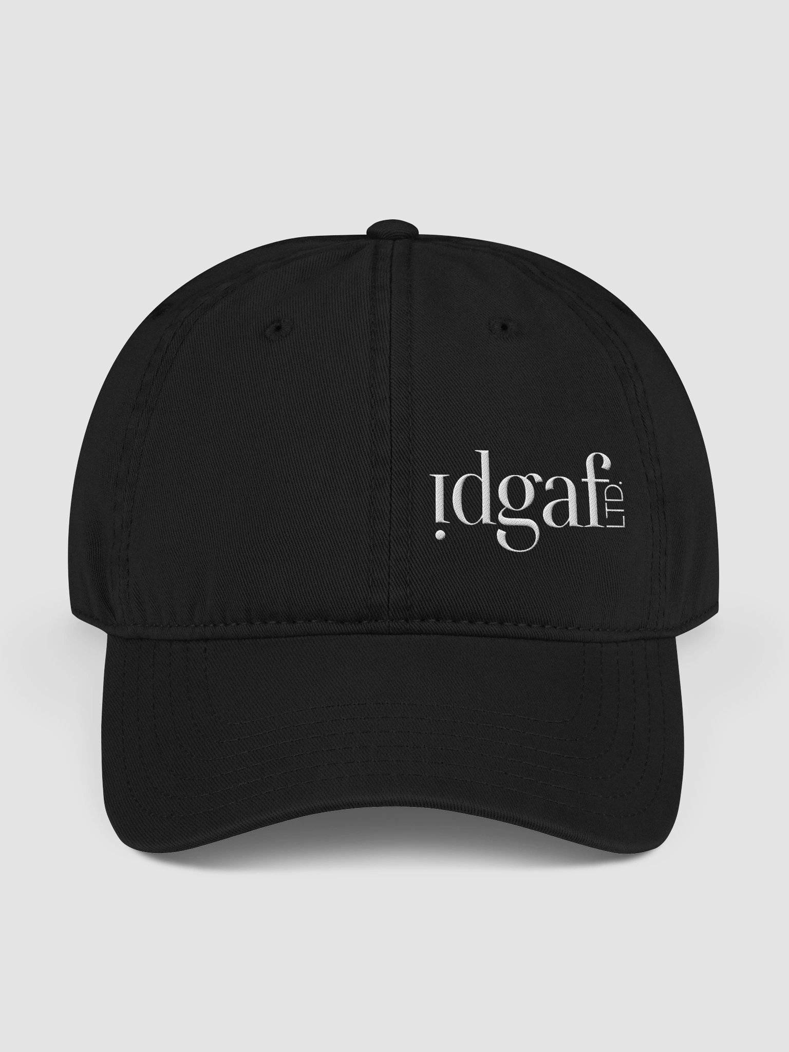 IDGAF Logo Baseball Cap product image (1)