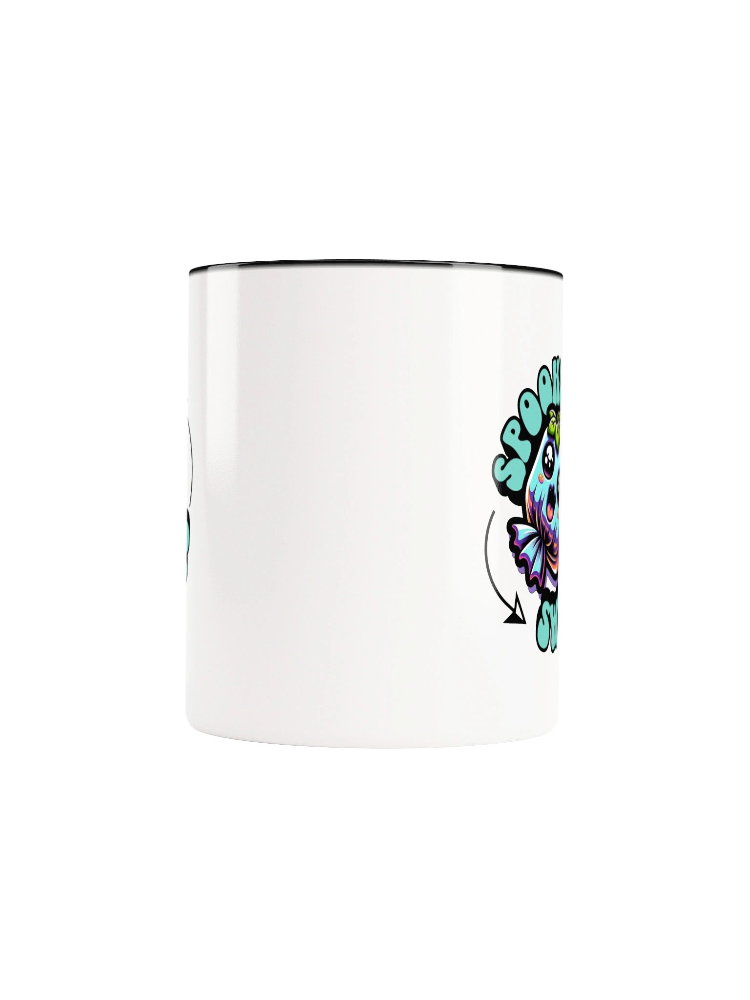 Spooky Sweet Ghost Candy Mug - Cute Kawaii Halloween Coffee Mug | Funny Halloween Ghost Mug product image (43)