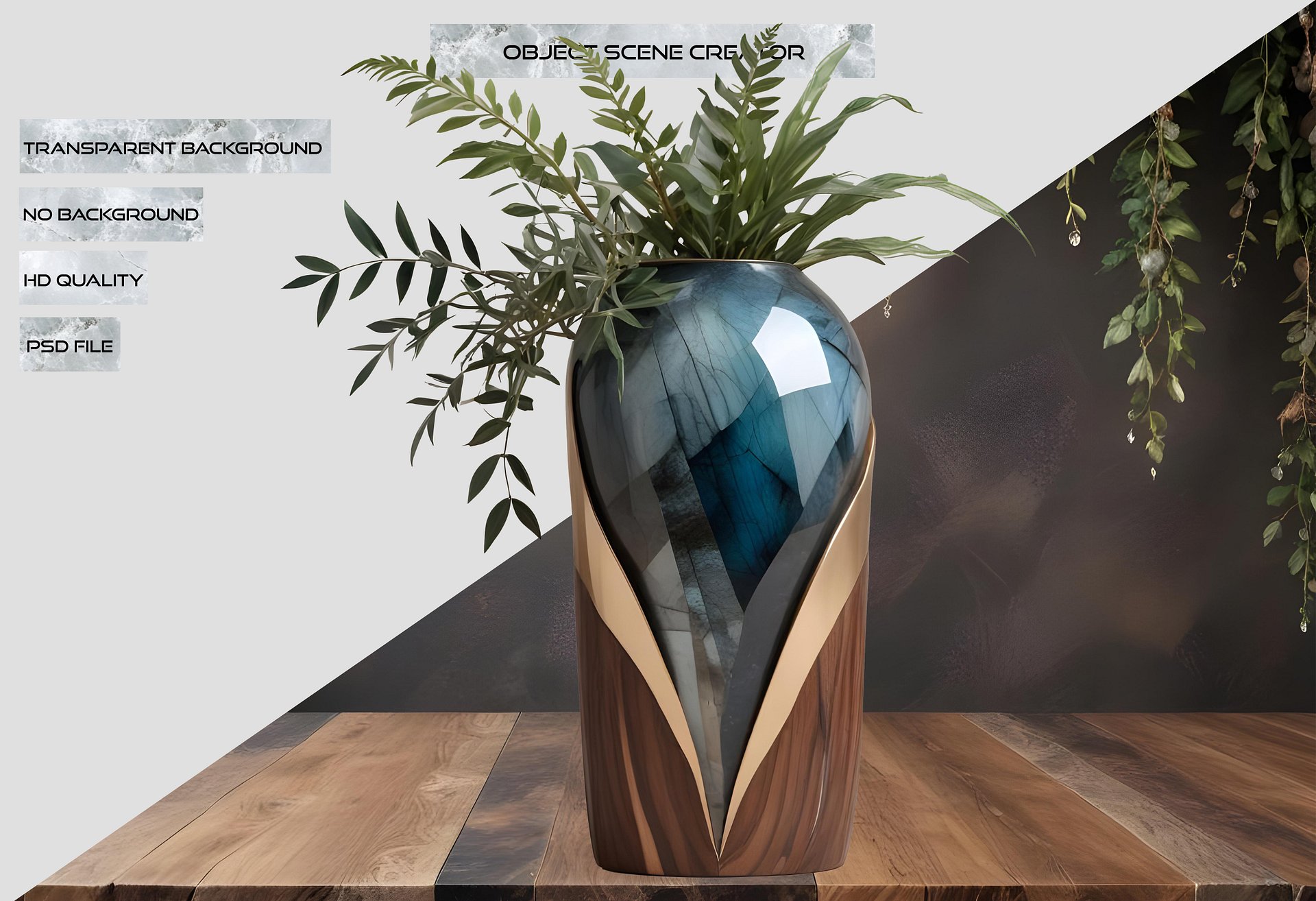 Celestial Symphony Vase – PNG product image (2)