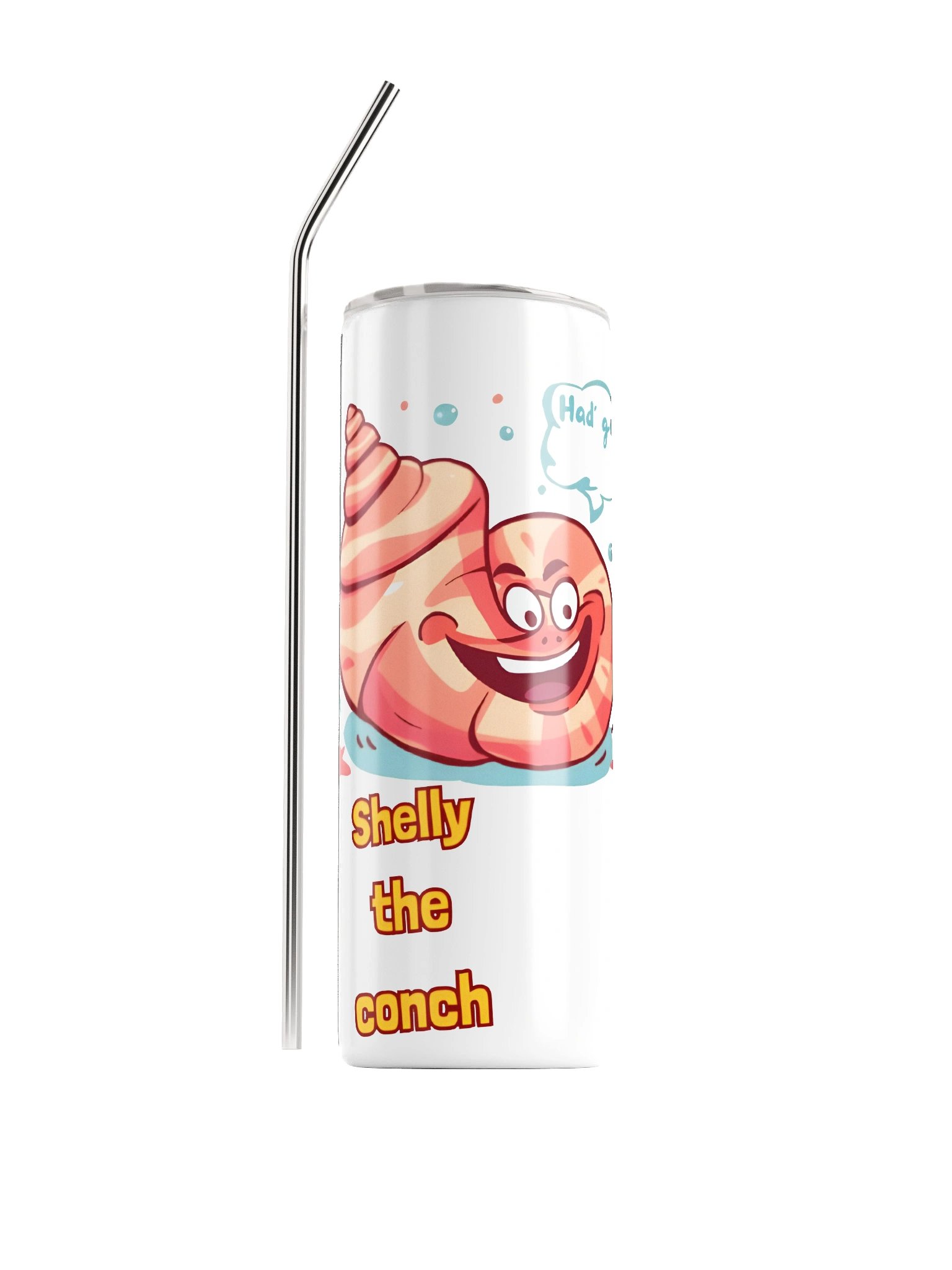 Shelly the Conch Stainless Steel Tumbler product image (1)