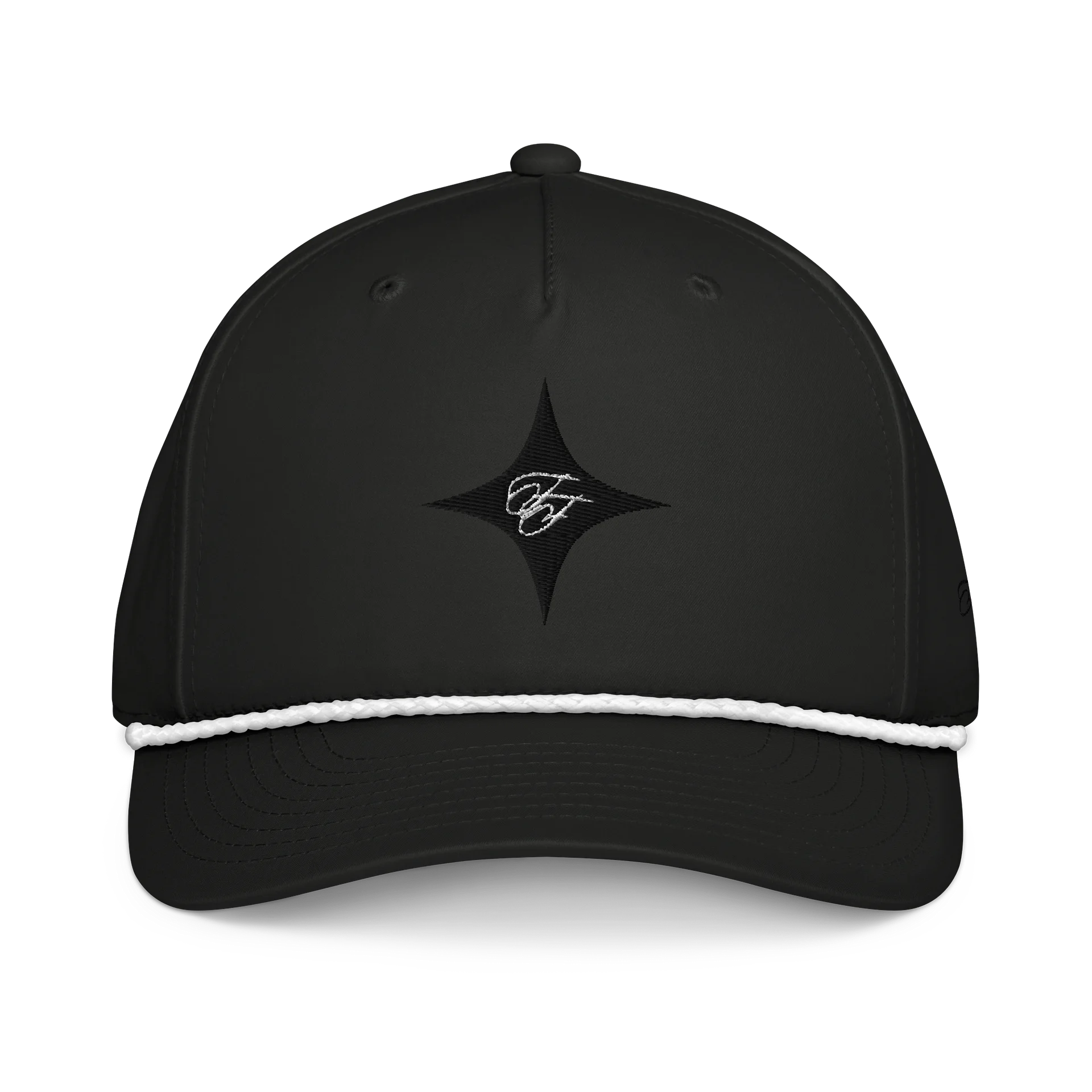 F&F Star Five-Panel Classic Rope Cap (BLK) product image (1)