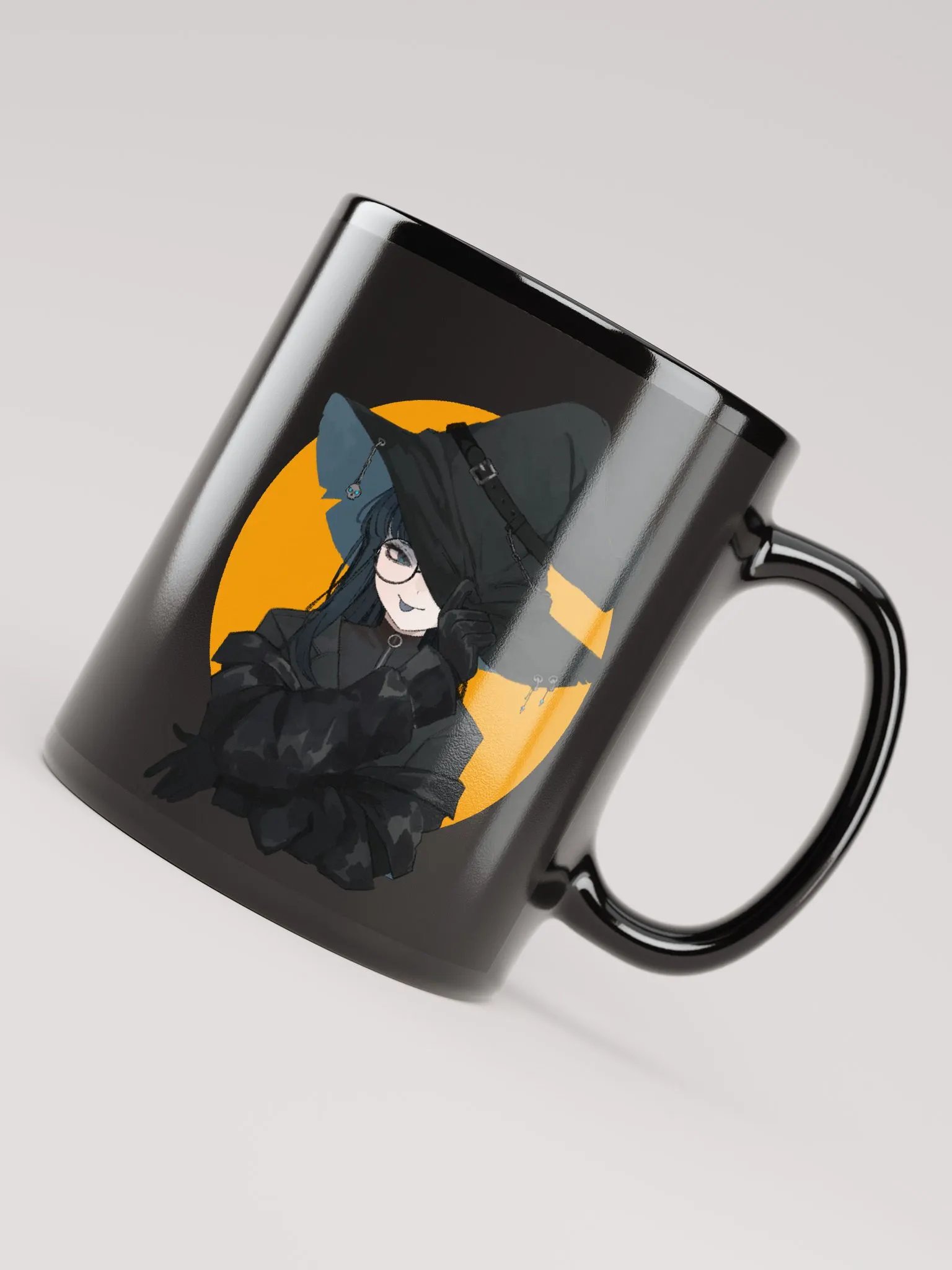 Orange Witch Mug (Glasses) product image (8)