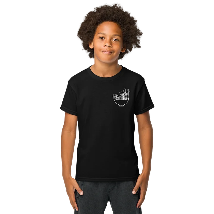 Youth Typography Comfort T-Shirt Dark product image (1)
