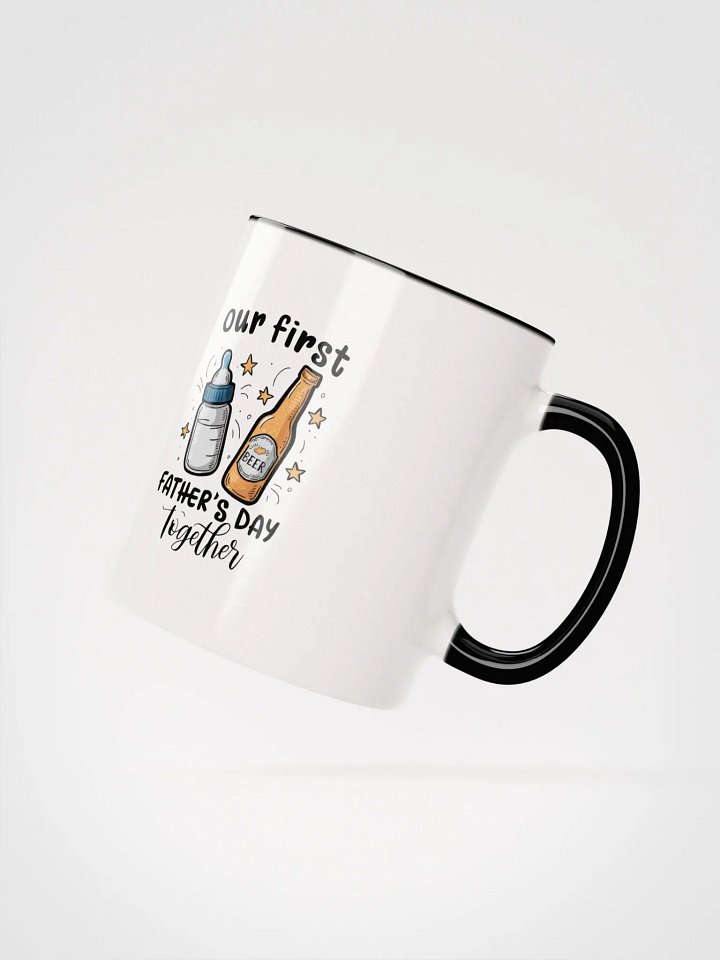Celebrate the Joy of Fatherhood with Our First Father's Day Together Coffee Mug product image (16)