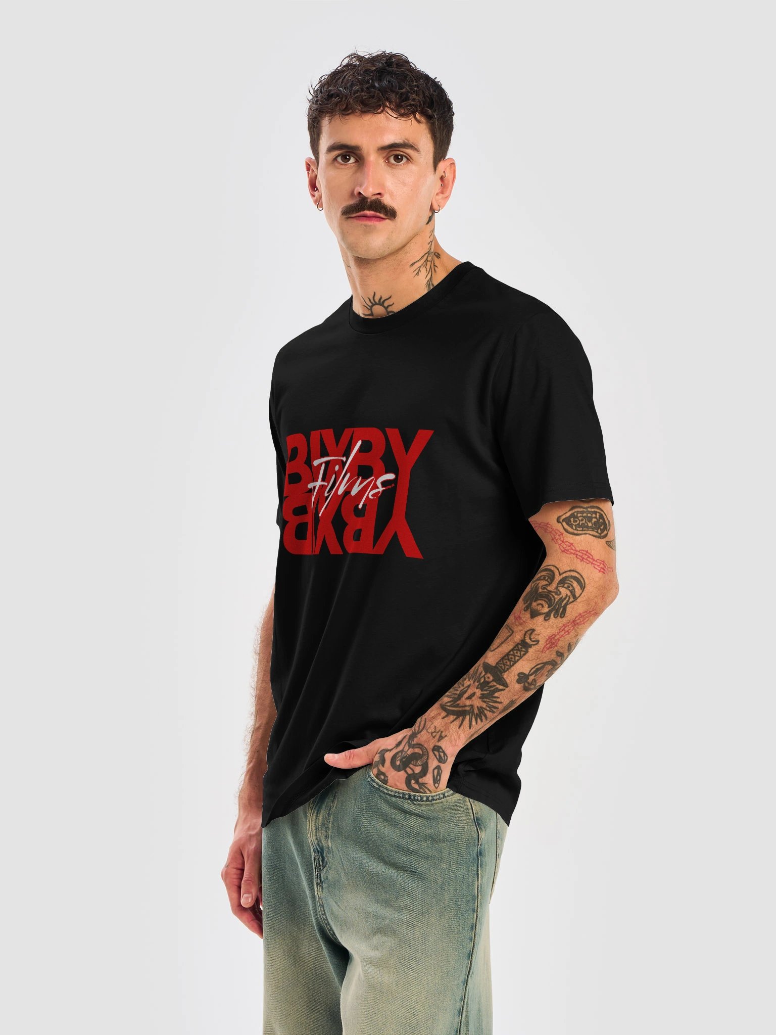 BixbyFilms White Logo T Shirt product image (12)