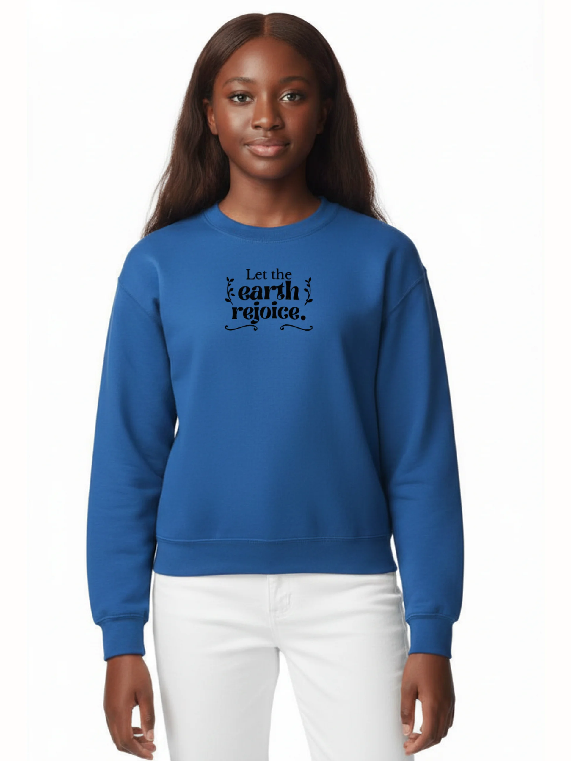 Embroidered Psalm 97 Girls Sweatshirt product image (1)