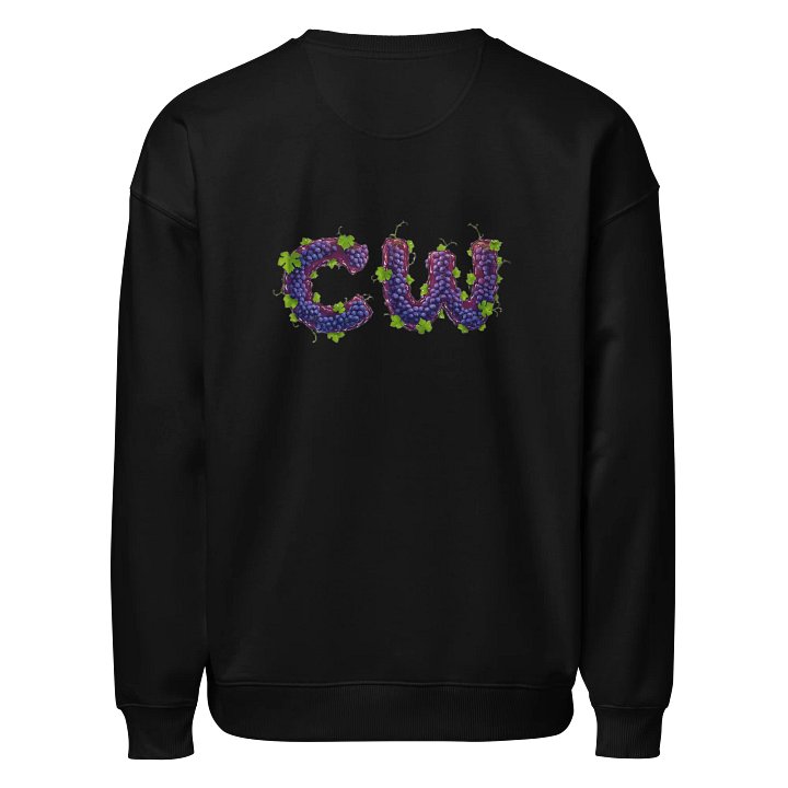 Wine Day - Grapevine Celebration Organic Sweatshirt product image (5)