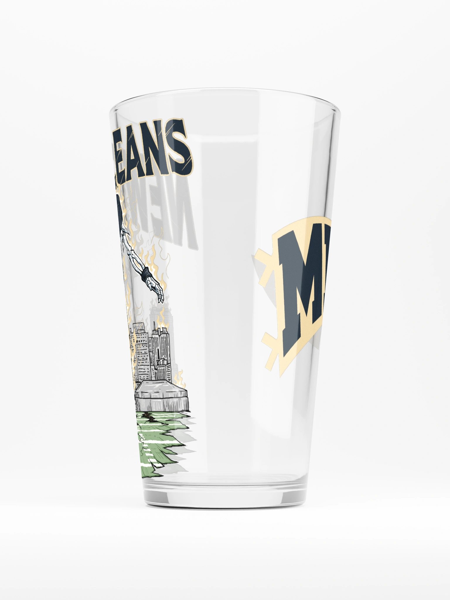 New Orleans, Welcome to Football Pint Glass product image (3)
