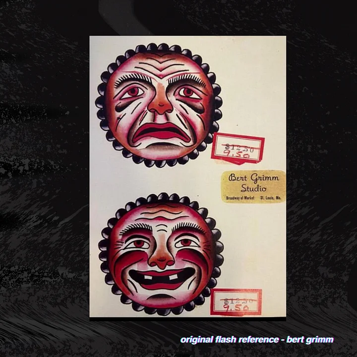 Bert Grimm Traditional Sun & Moon Pattern Set product image (2)