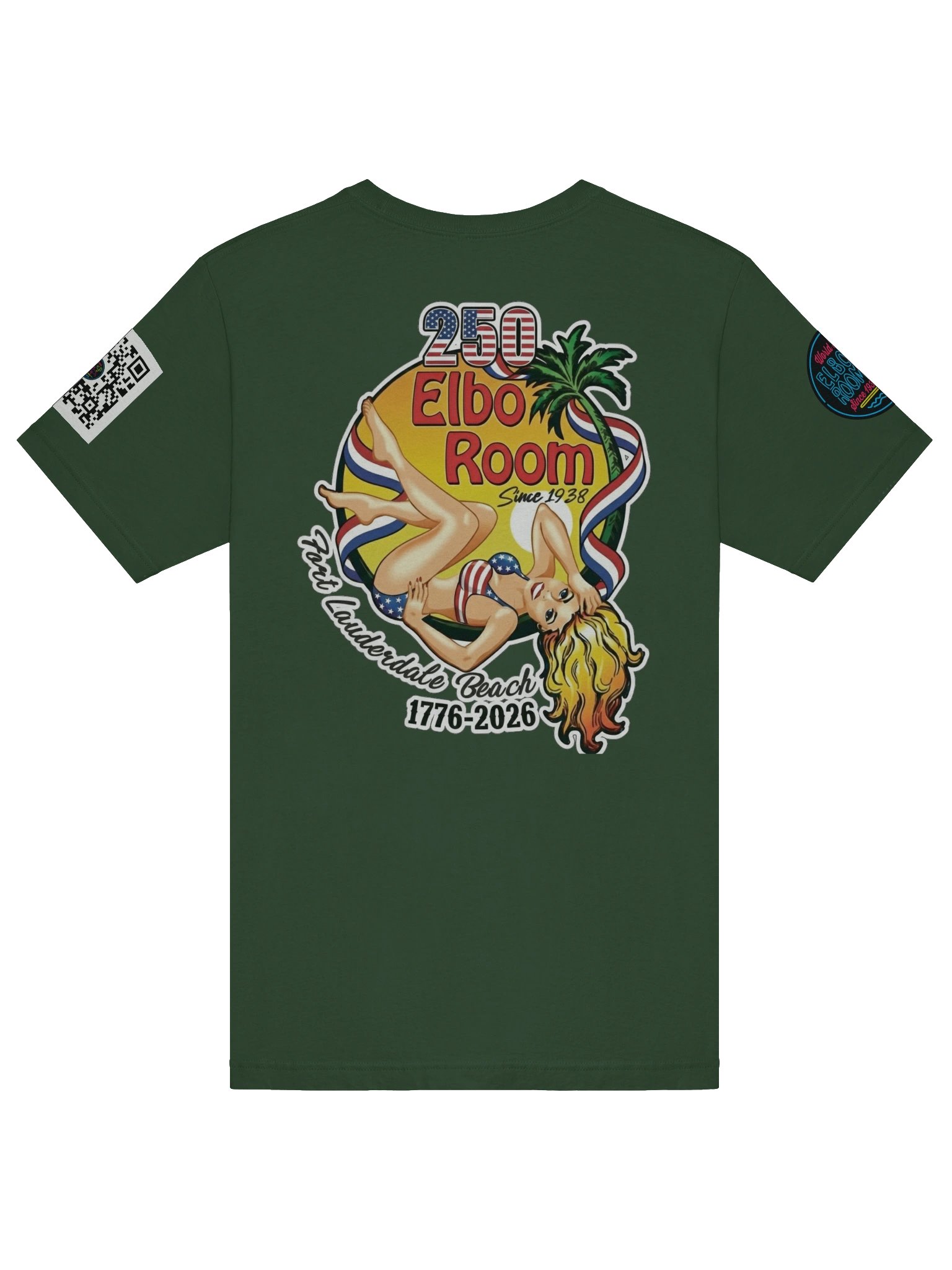 St. Patty’s Elbo Room "Luck of the Flamingo" – Club Standard Tee product image (48)