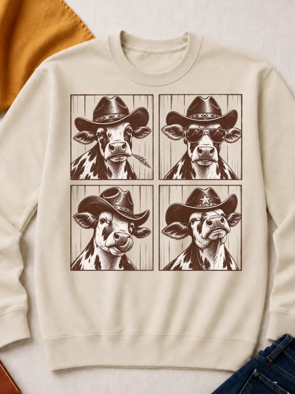 Moo Crew - Sweatshirt product image (1)