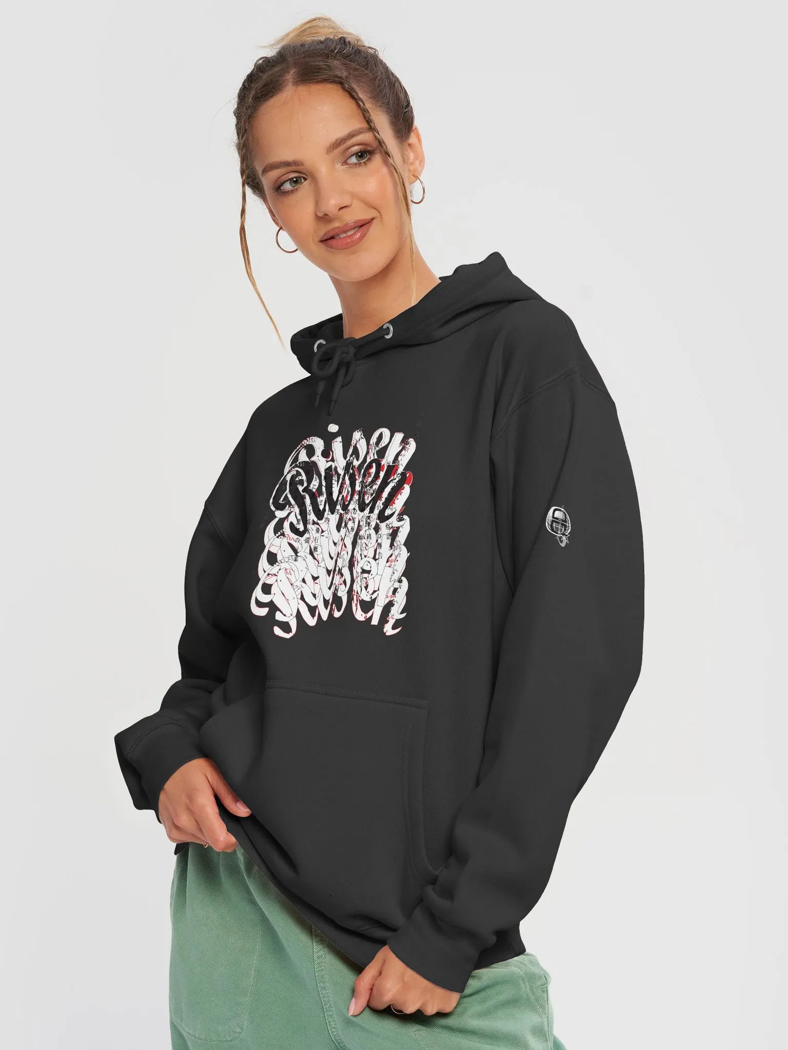 DJ: Risen has come | Logo Hoodie product image (2)