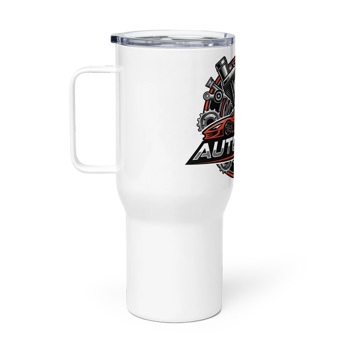 AUTO MOTO FREAK TRAVEL MUG WITH HANDLE product image (1)