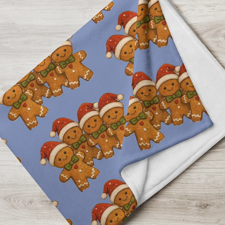 Cat brigade winter Throw Blanket product image (2)