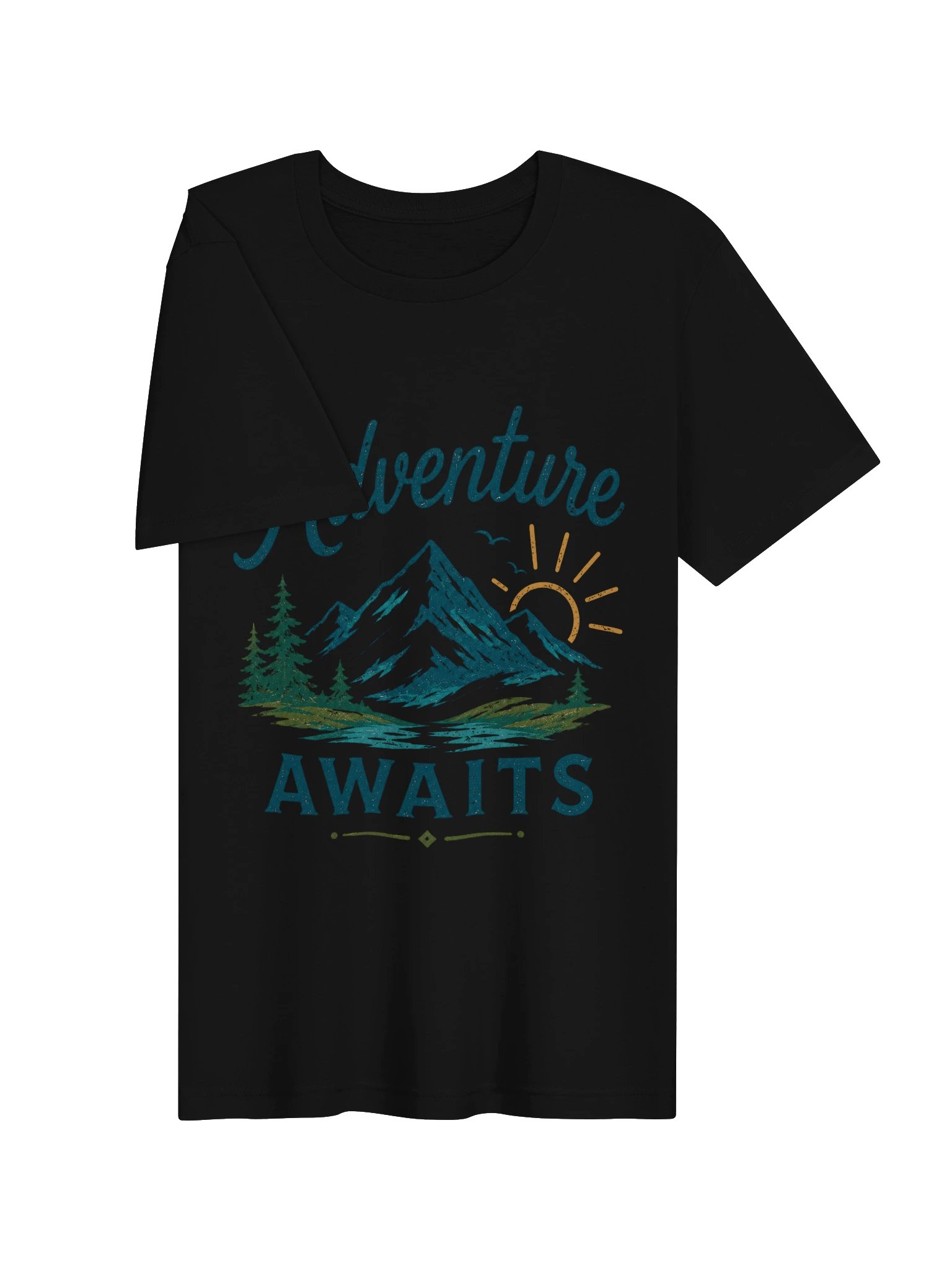 Adventure Awaits™ Vintage Camping & Travel T-Shirt product image (13)