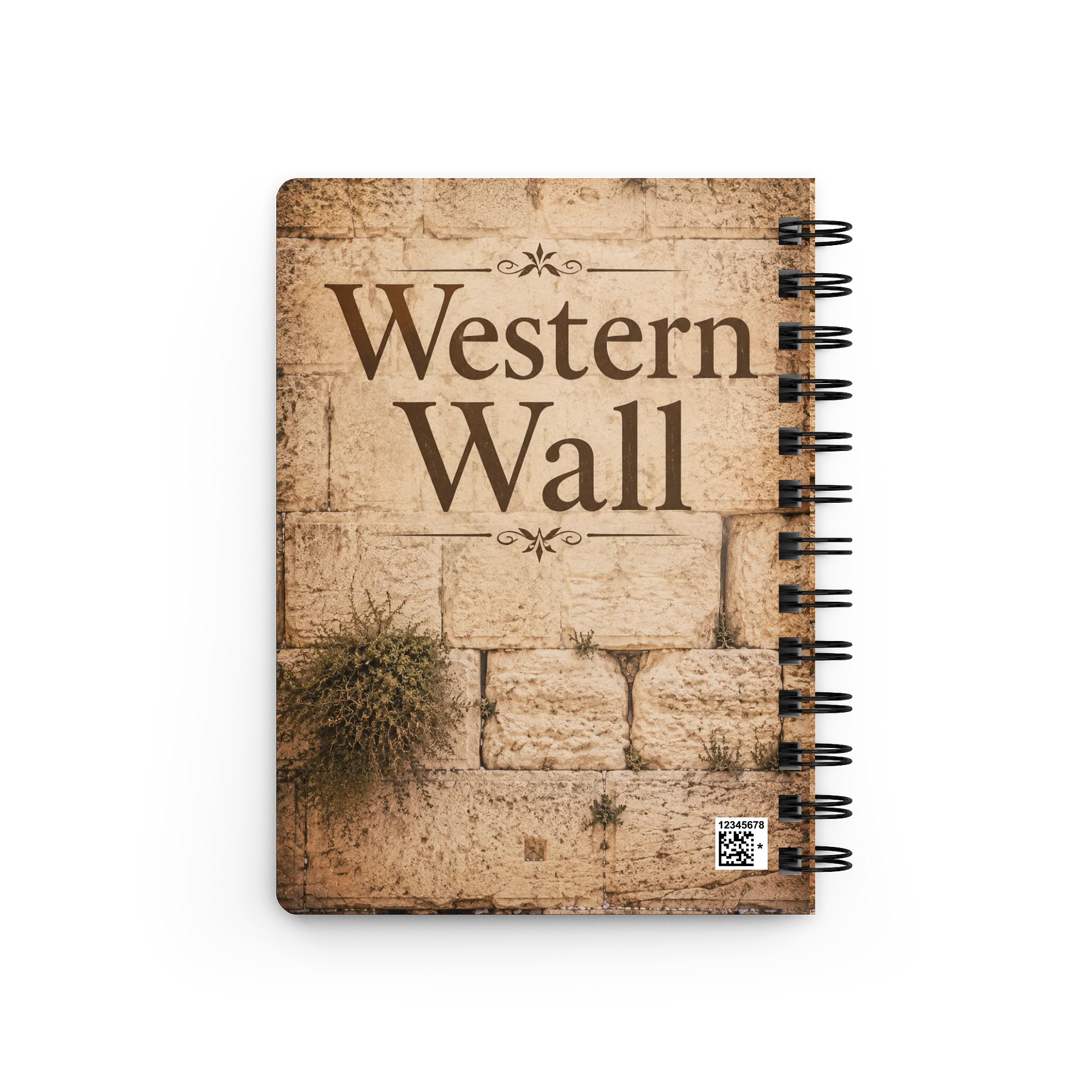"Western Wall" Spiral Bound Journal product image (2)