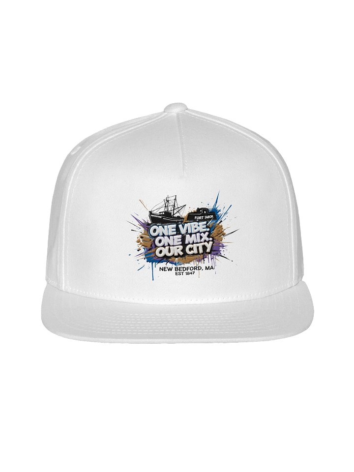 One City Snapback White product image (1)