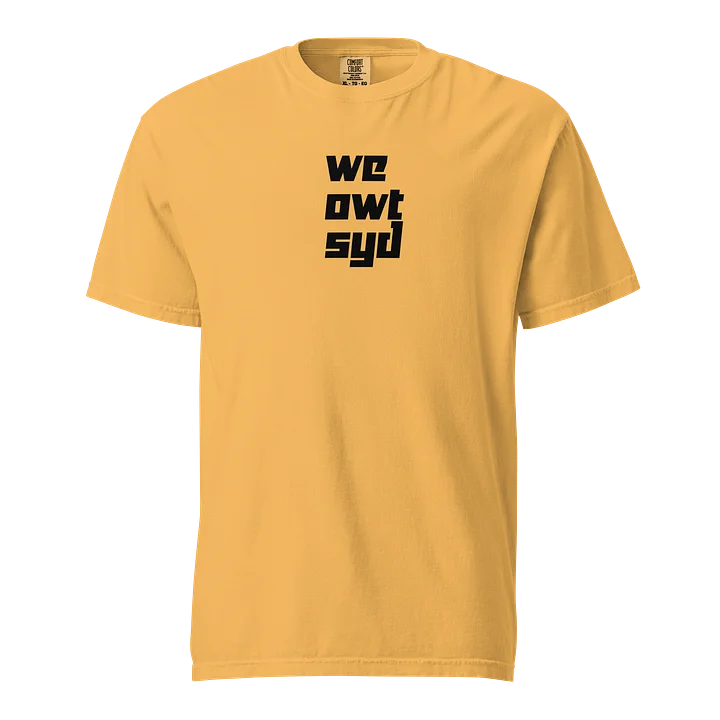 WeOwtsyd Gen 2 Premium T-Shirt - Alt Yellow product image (1)