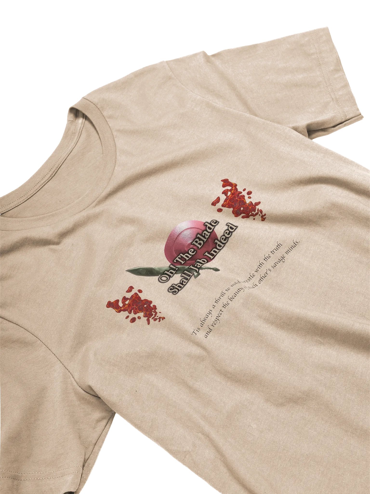 Oh! The Blade Shall Jab Indeed shirt product image (2)