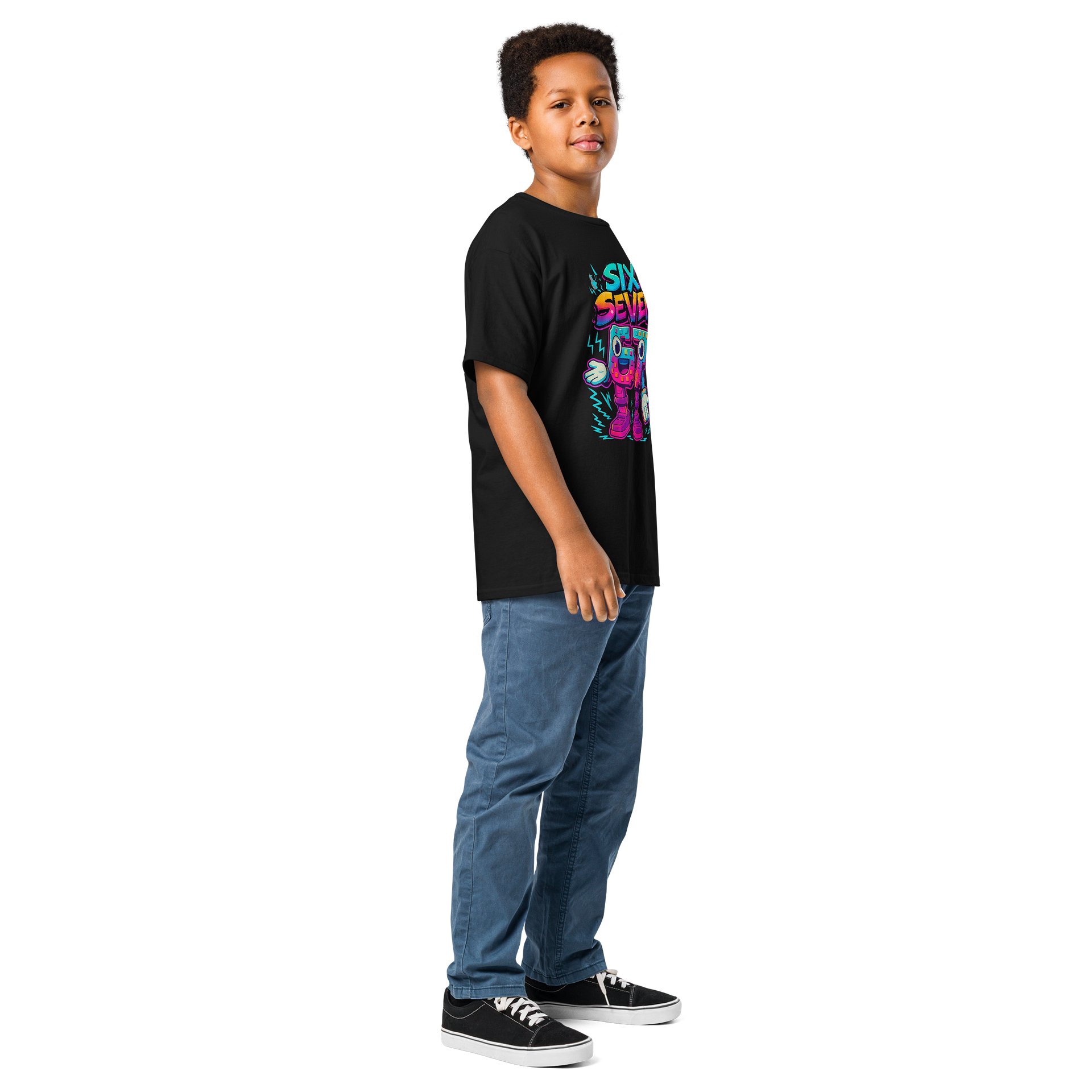 Playful 67 Cartoon Character Youth Tee product image (5)