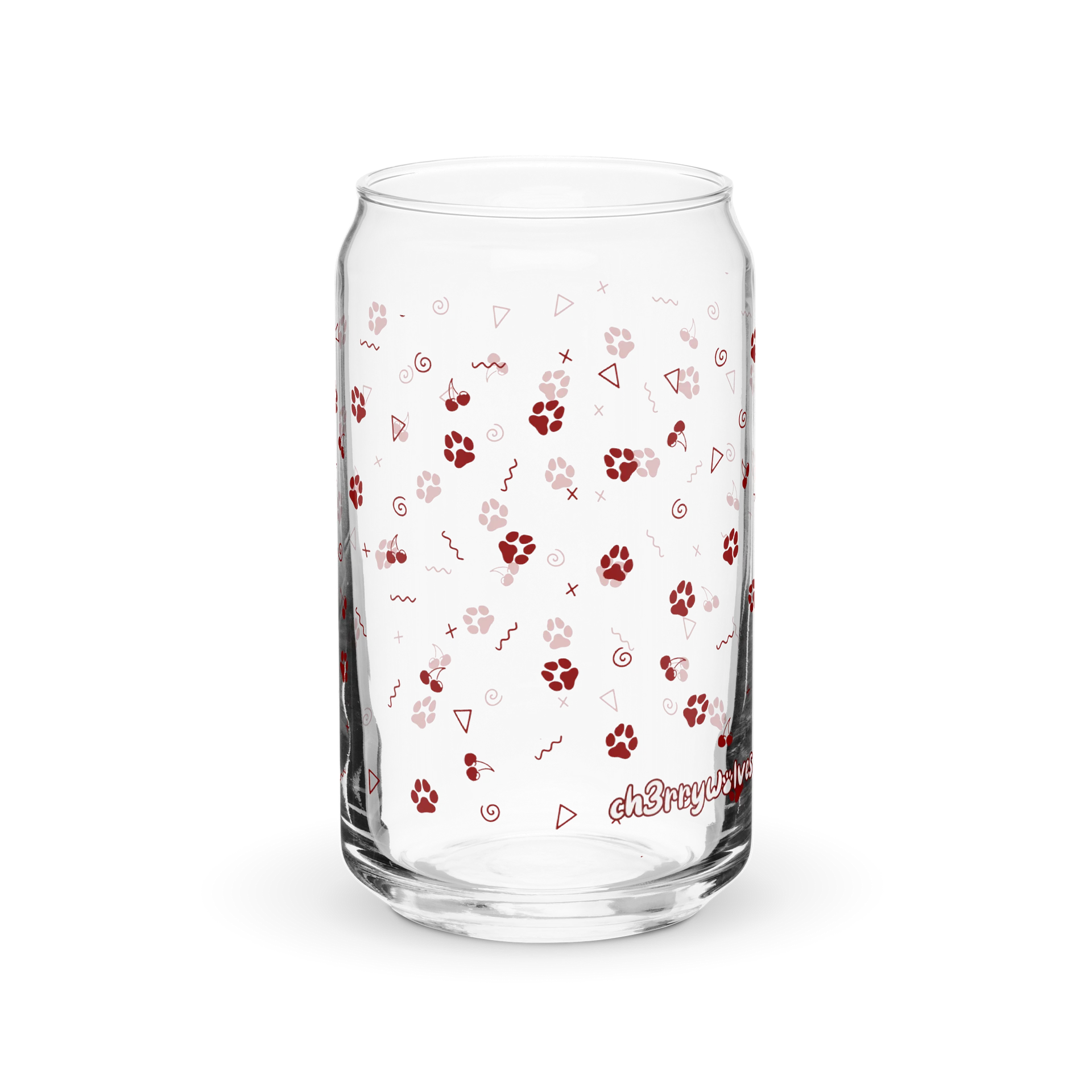cherry arcade | clear glass product image (1)