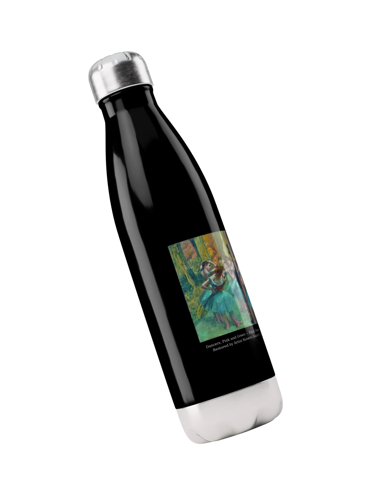 Dancers, Pink and Green — Water Bottle product image (3)